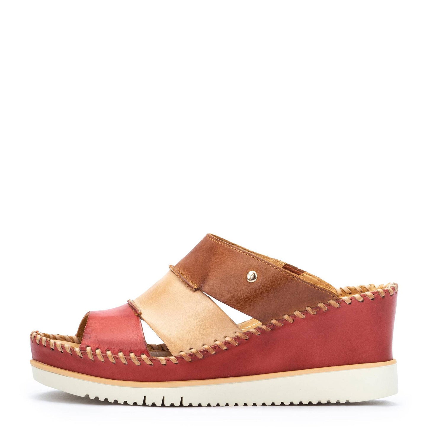 Peltz Shoes Women's Pikolinos Aguadulce W3Z-1772C1 Sandal CHERRY W3Z-1772C1-CHER
