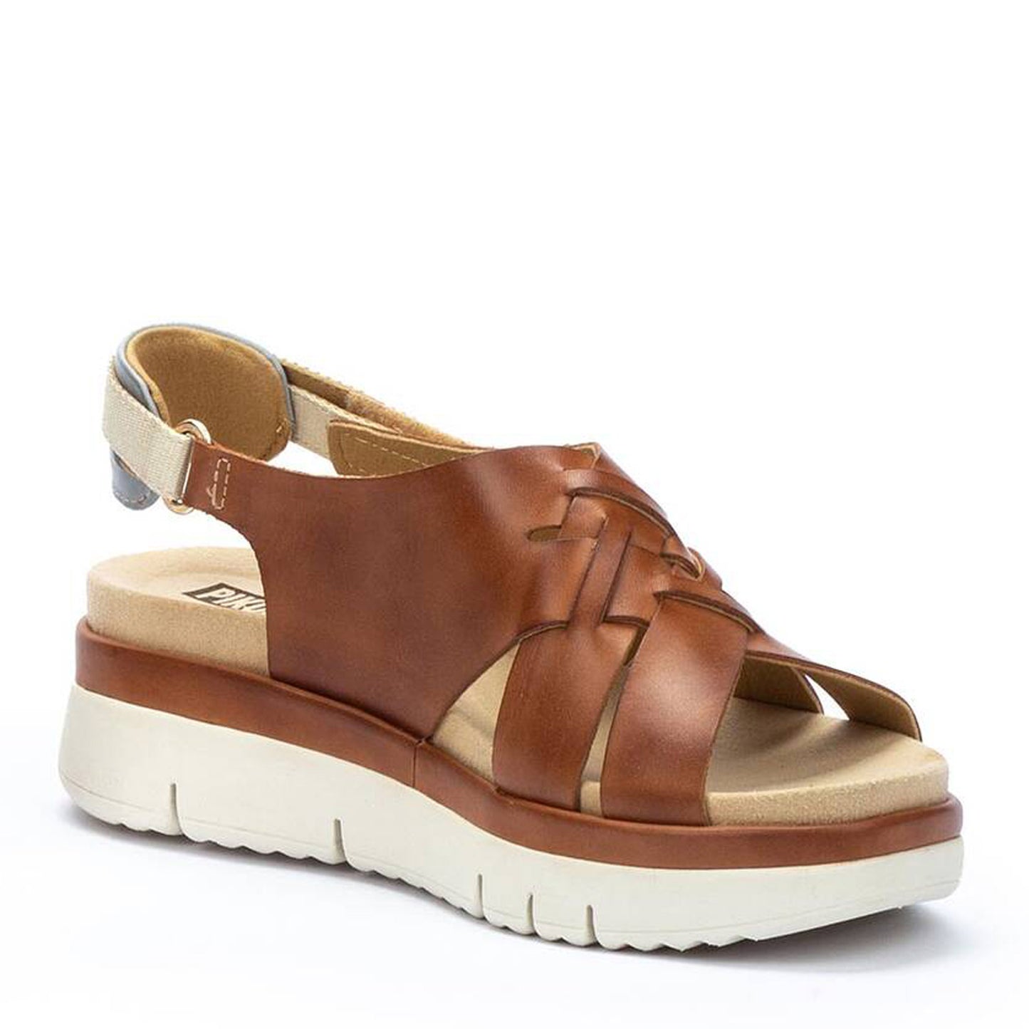 Peltz Shoes Women's Pikolinos Palma W4N-0527 Sandal BRANDY W4N-0527-BRANDY