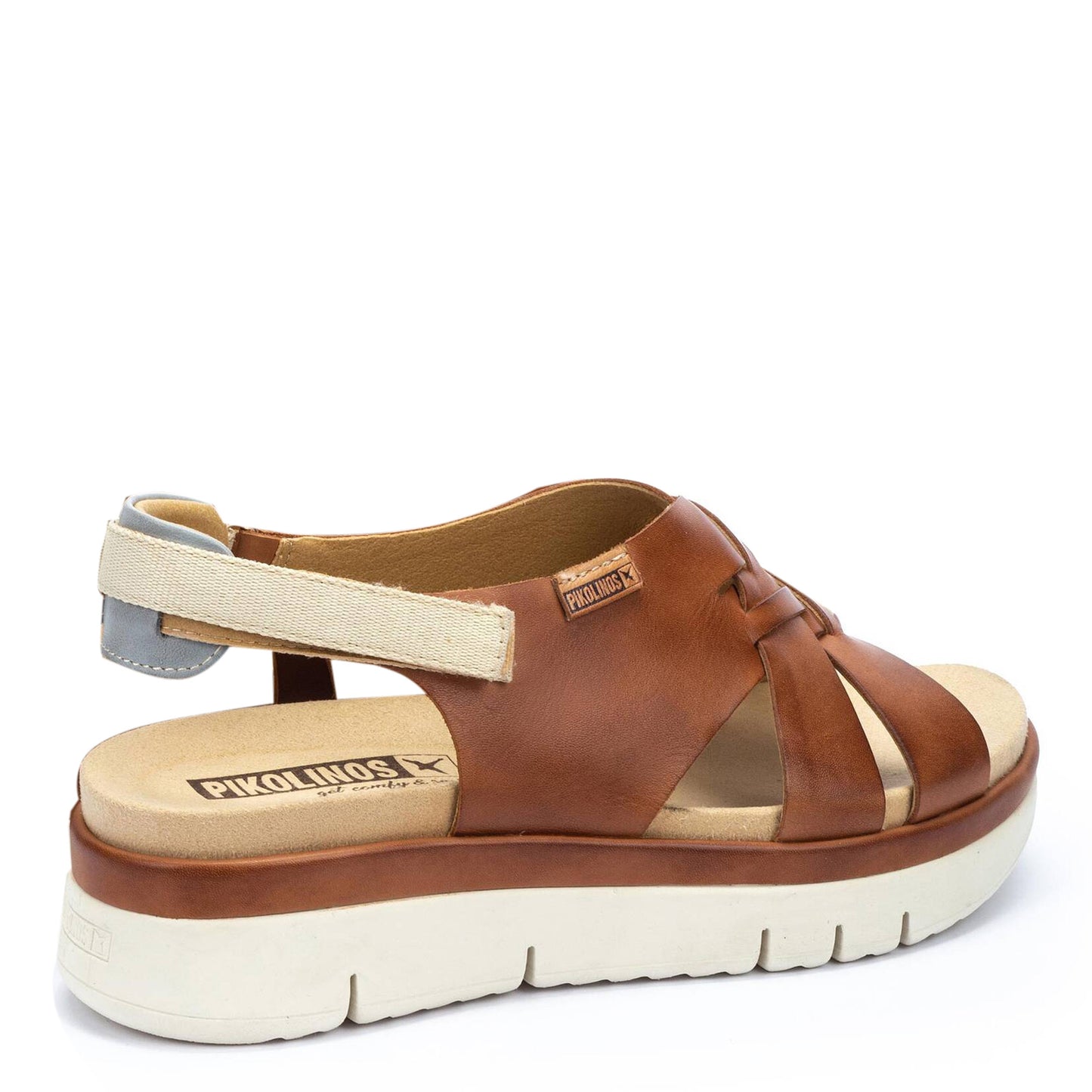 Peltz Shoes Women's Pikolinos Palma W4N-0527 Sandal BRANDY W4N-0527-BRANDY