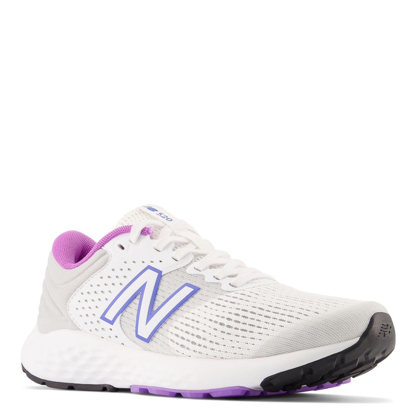Peltz Shoes Women's New Balance 520v7 Running Shoe ALUMINUM W520CG7