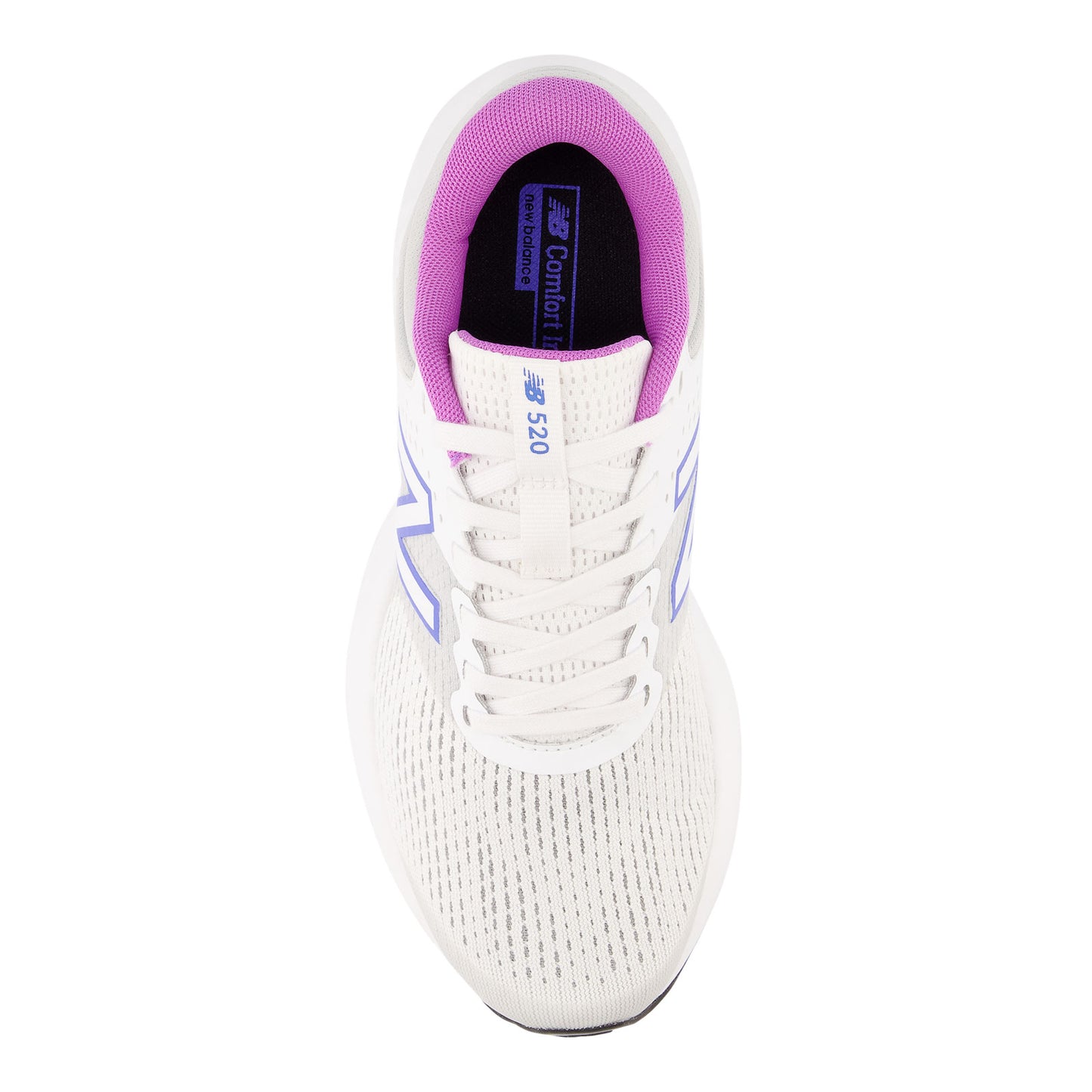Peltz Shoes Women's New Balance 520v7 Running Shoe ALUMINUM W520CG7