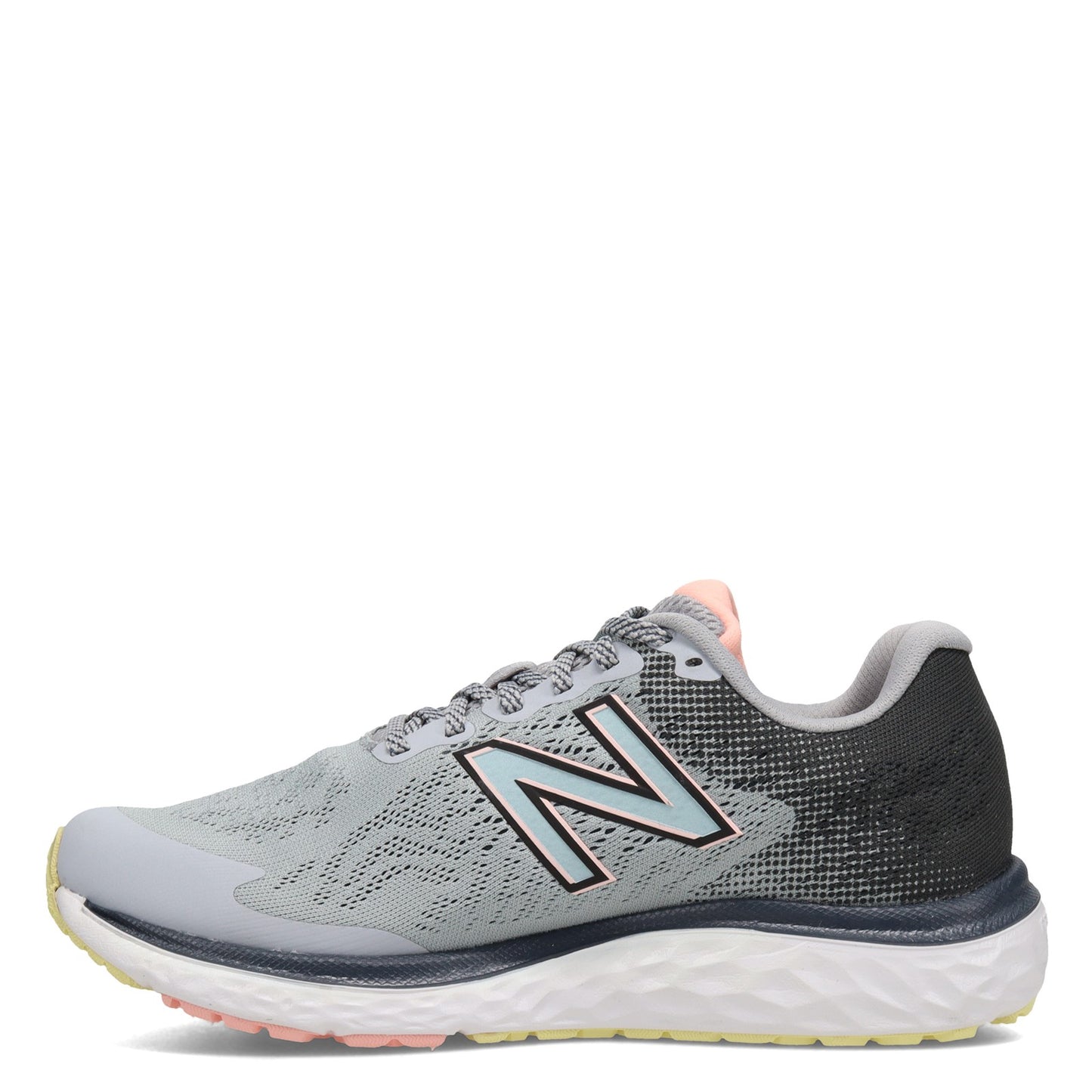 Peltz Shoes Women's New Balance 680v7 Running Shoe GRAY W680LG7