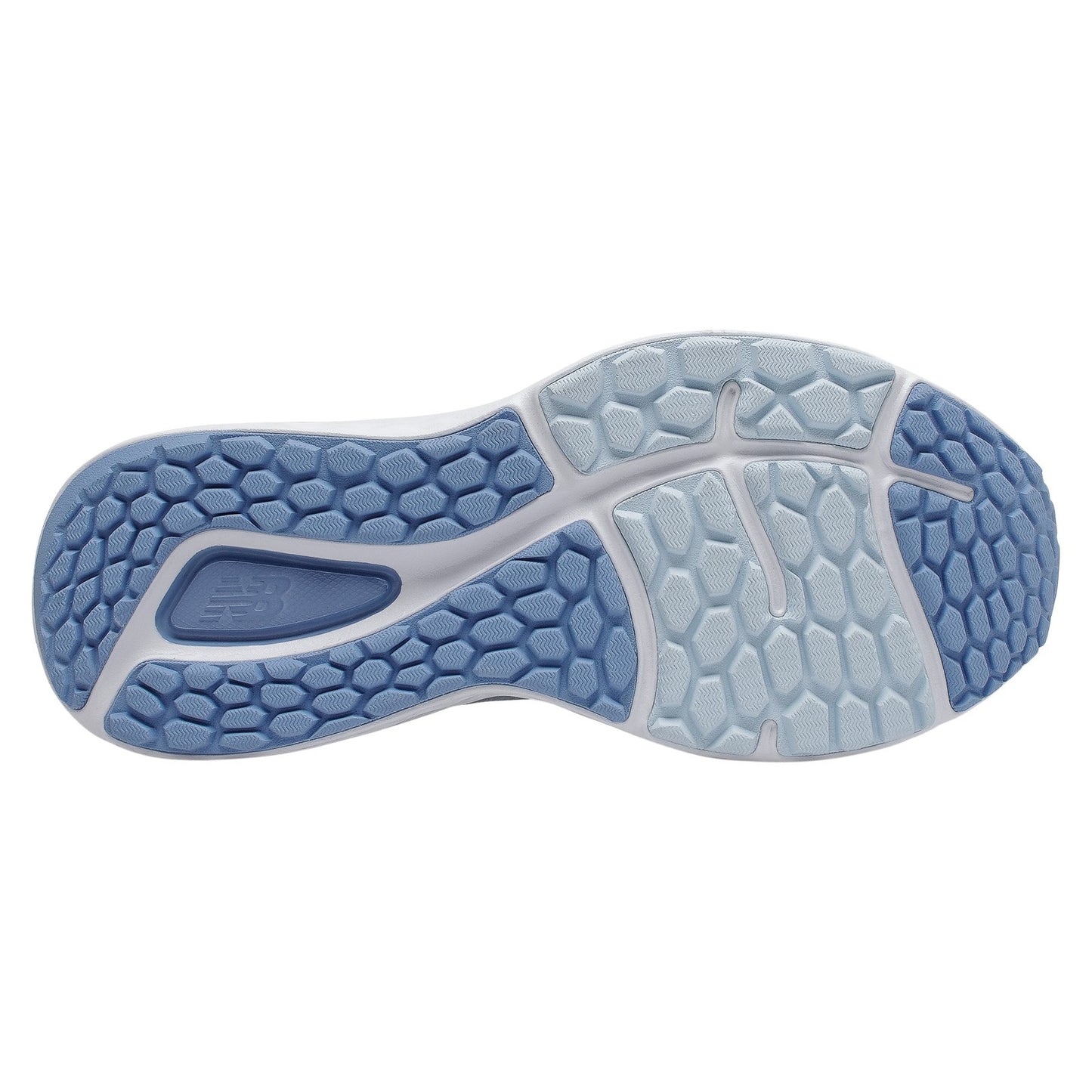 Peltz Shoes Women's New Balance 680v7 Running Shoe BLUE GRAY W680LB7