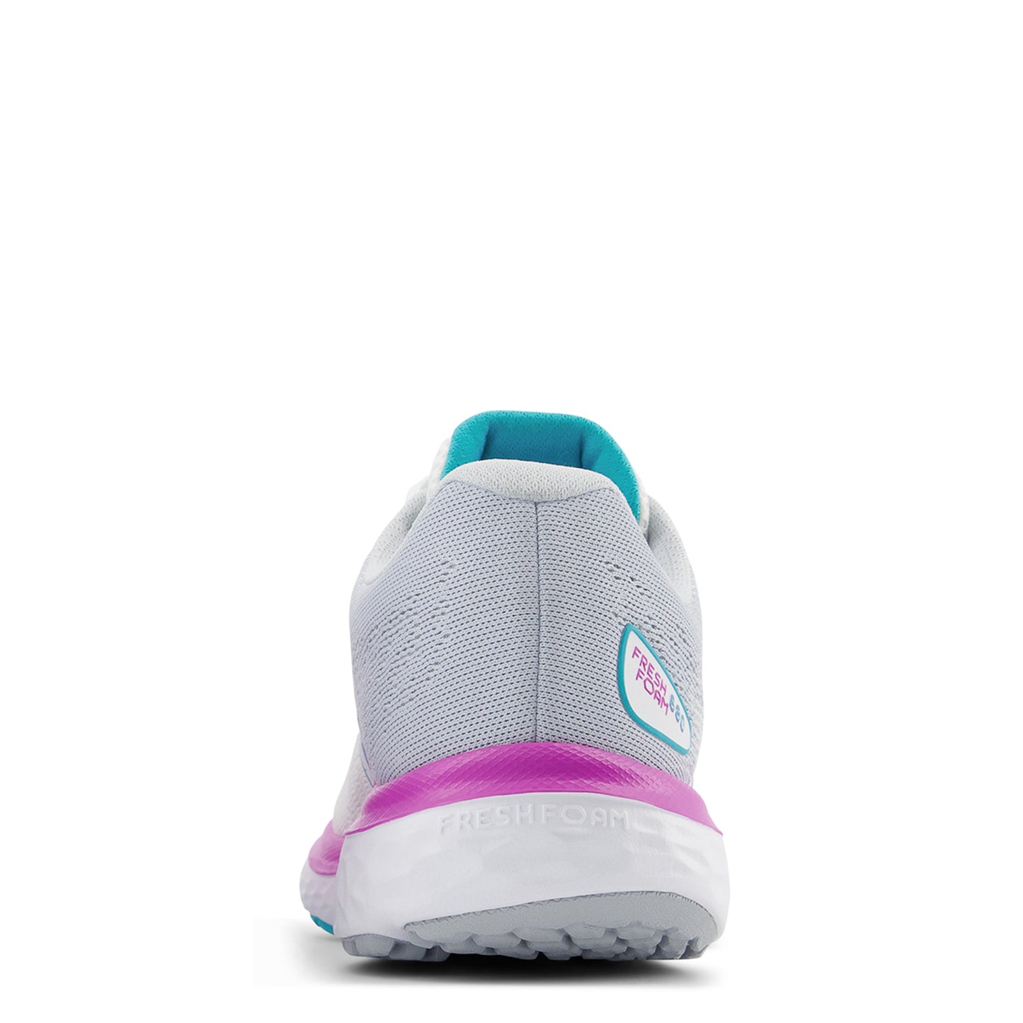 Peltz Shoes Women's New Balance 680v7 Running Shoe White Turquoise Pink W680WN7