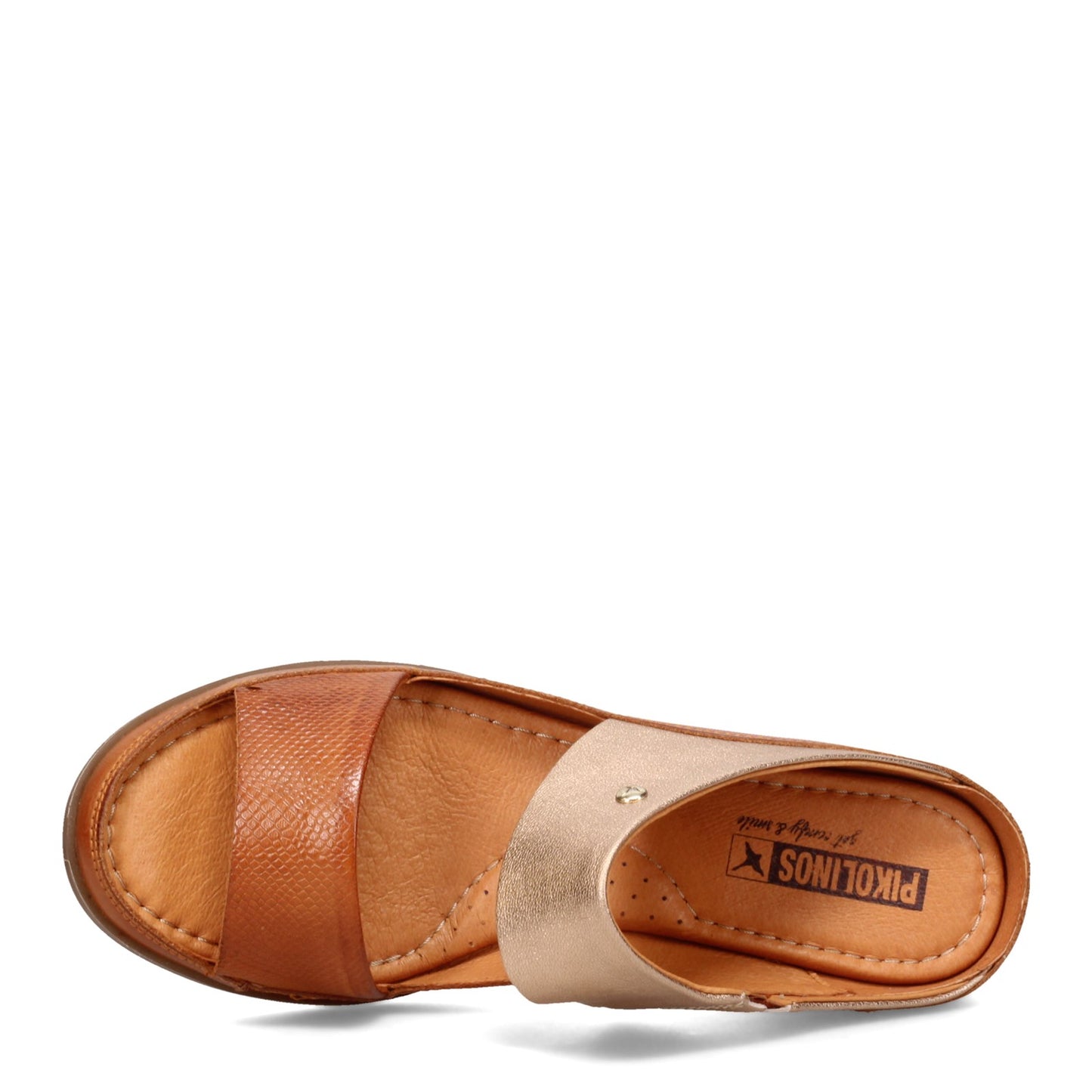 Peltz Shoes Women's Pikolinos Huelva 1782C1 Sandal BRANDY W6C-1782C1-BRAN