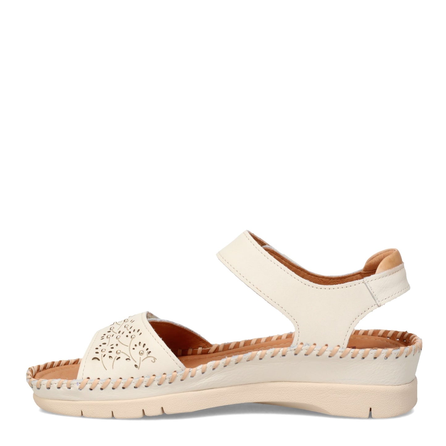 Peltz Shoes Women's Pikolinos Althea W7N-0935 Sandal OFF WHITE W7N-0935C1-NATA