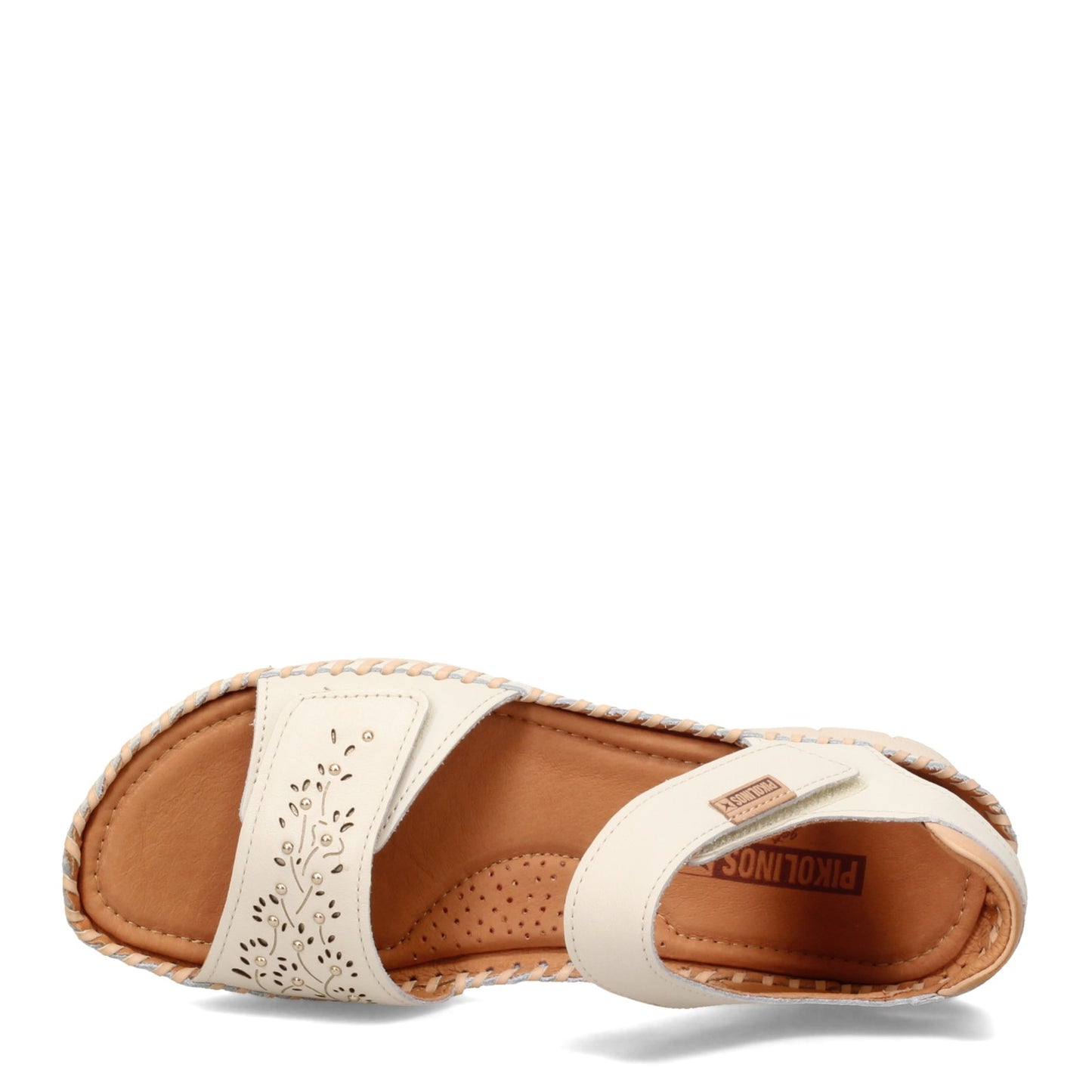 Peltz Shoes Women's Pikolinos Althea W7N-0935 Sandal OFF WHITE W7N-0935C1-NATA