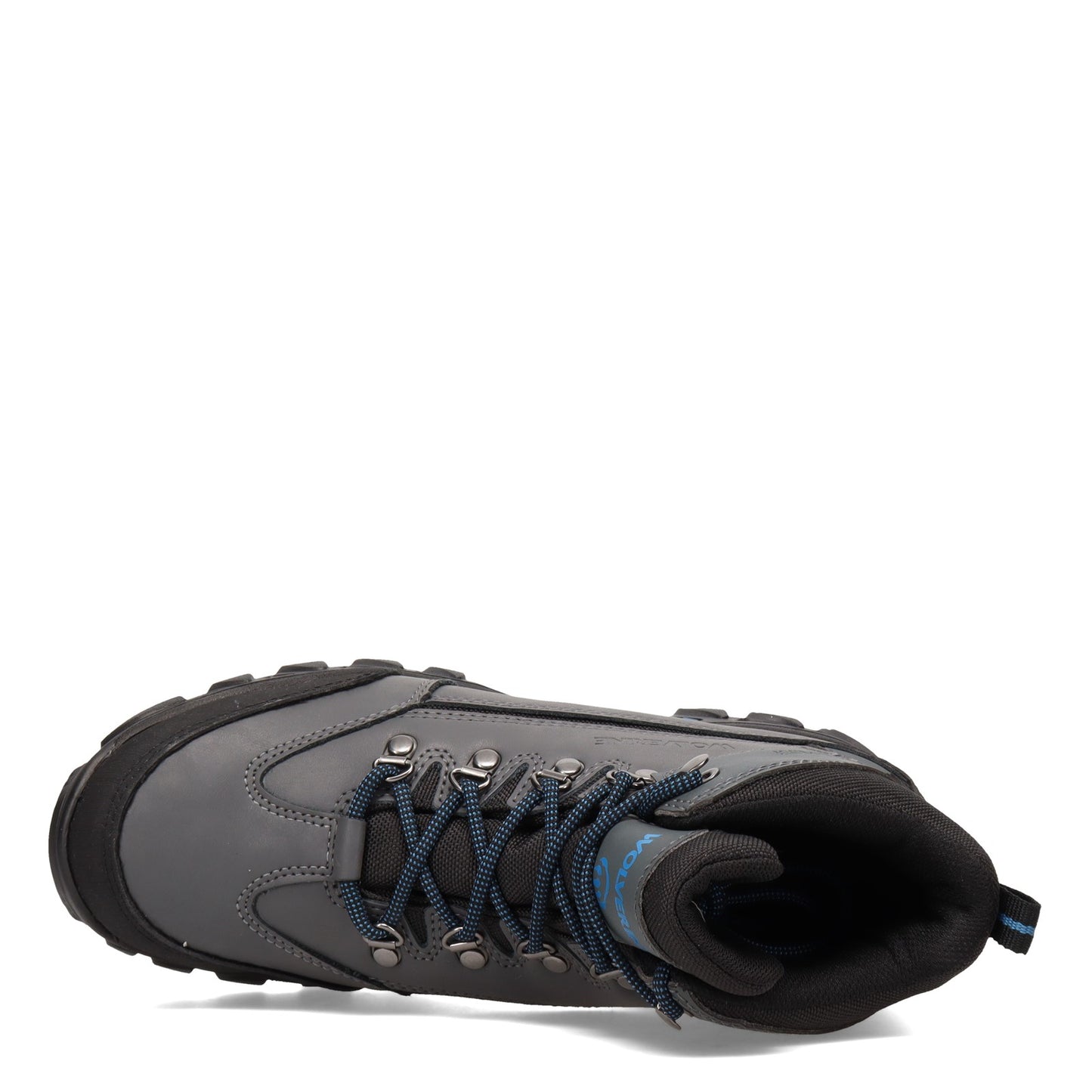 Peltz Shoes Men's Wolverine Boots Spencer Waterproof Hiking Boot GRAY W880132