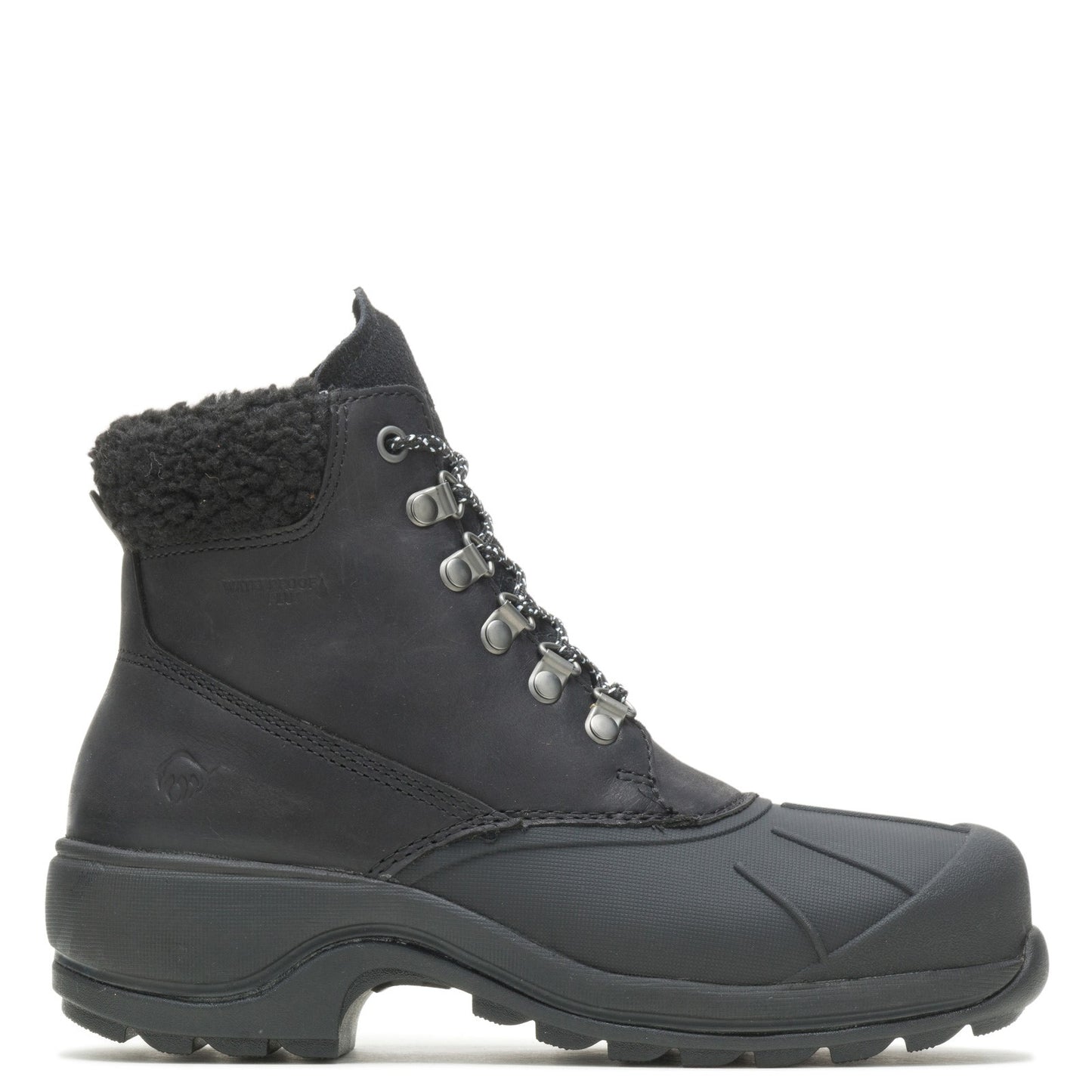 Peltz Shoes Women's Wolverine Frost Insulated Boot SOLID BLACK W880210