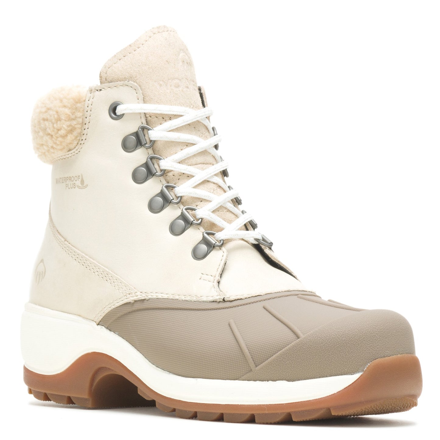 Peltz Shoes Women's Wolverine Frost Insulated Boot BEIGE W880213
