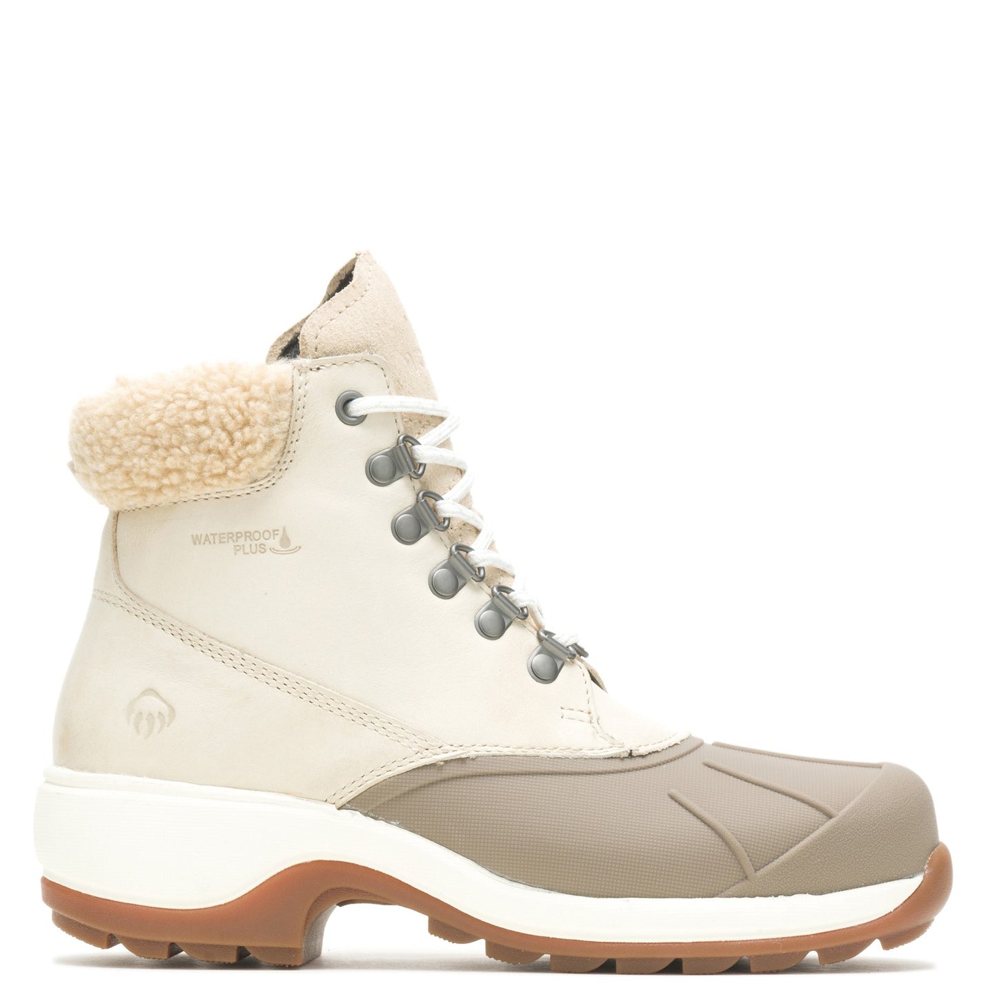 Peltz Shoes Women's Wolverine Frost Insulated Boot BEIGE W880213