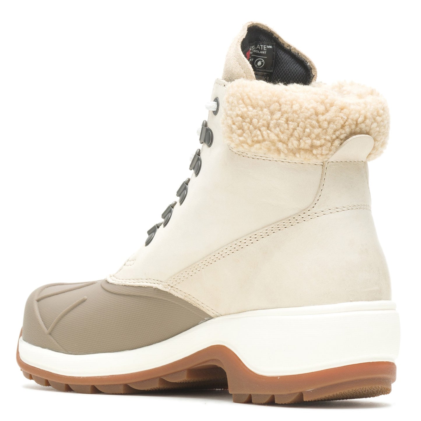 Peltz Shoes Women's Wolverine Frost Insulated Boot BEIGE W880213