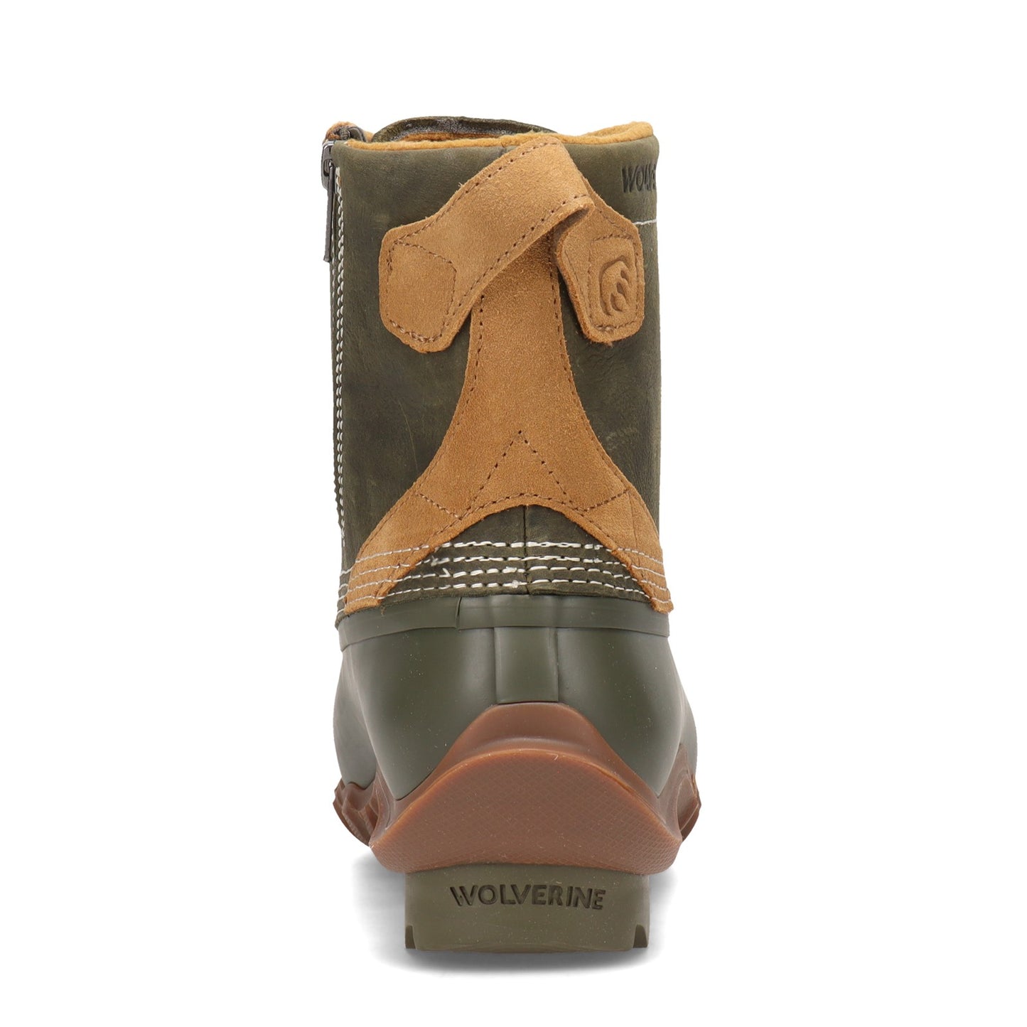 Peltz Shoes Men's Wolverine Boots Torrent Waterproof Duck Boot OLIVE W880221