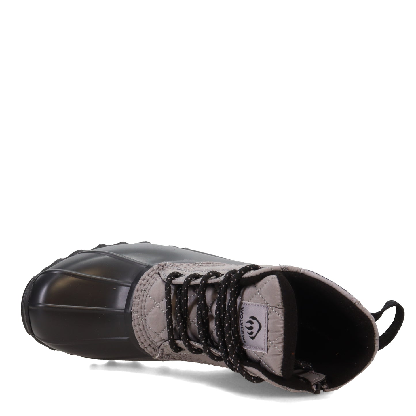 Peltz Shoes Women's Wolverine Torrent Quilted Duck Boot GRAY W880381