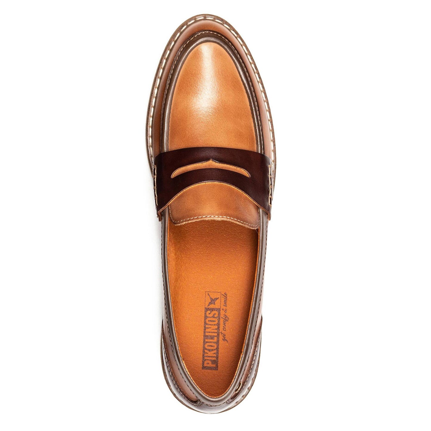 Peltz Shoes Women's Pikolinos Aldaya W8J Loafer TERRACOTA W8J-3541C2-TER