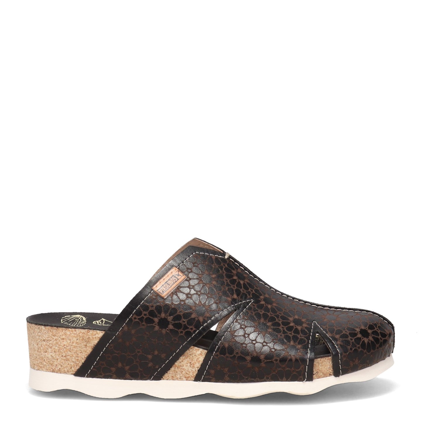 Peltz Shoes Women's Pikolinos Mahon Clog BLACK W9E-0830-BLK
