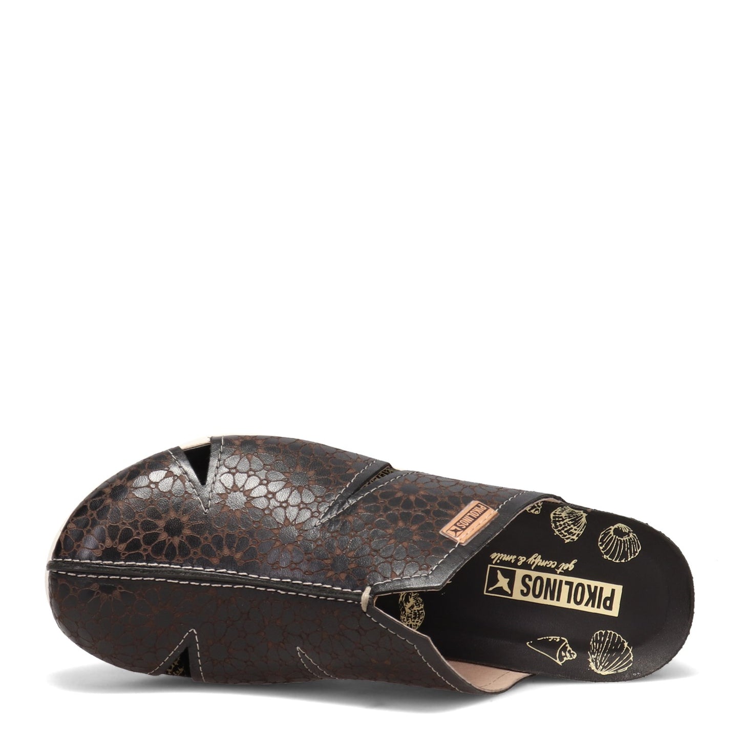 Peltz Shoes Women's Pikolinos Mahon Clog BLACK W9E-0830-BLK