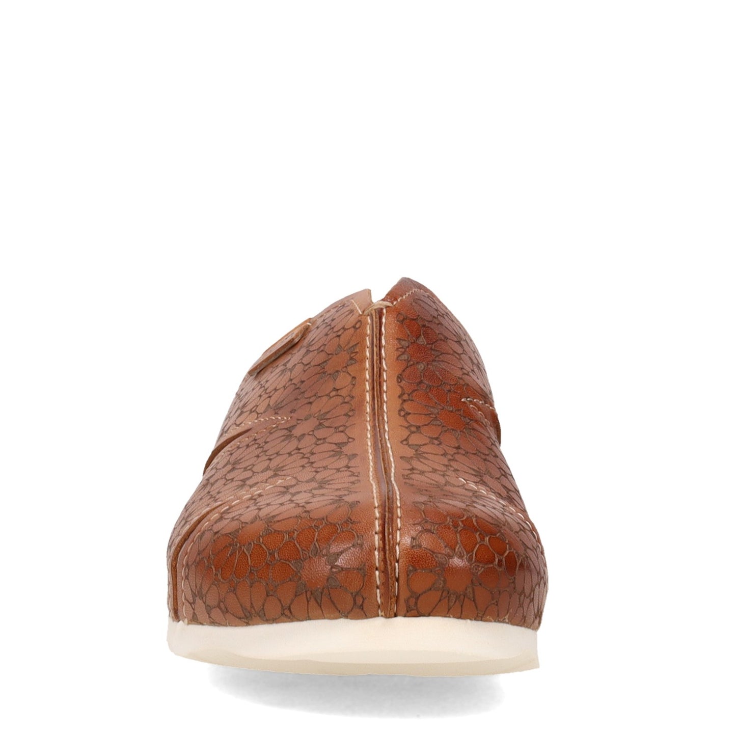 Peltz Shoes Women's Pikolinos Mahon Clog BRANDY W9E-0830-BRANDY