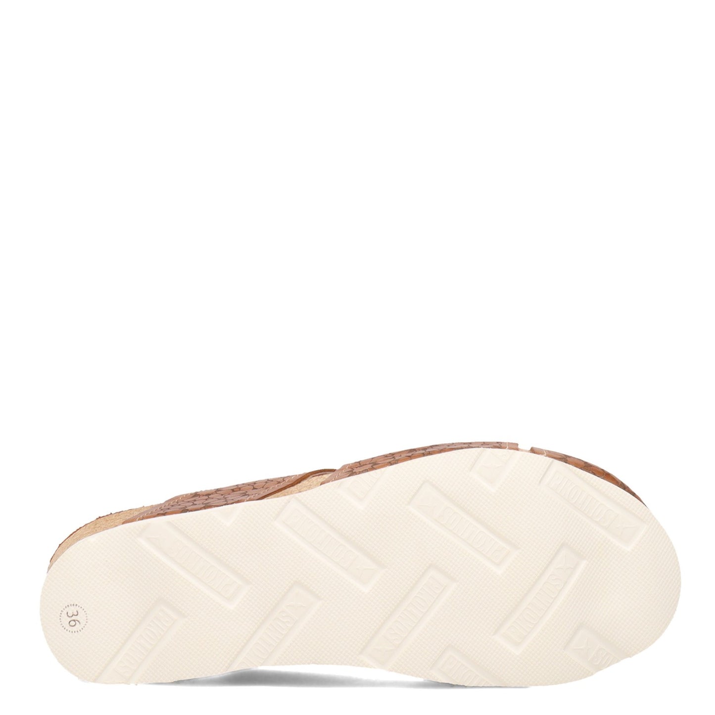 Peltz Shoes Women's Pikolinos Mahon Clog BRANDY W9E-0830-BRANDY