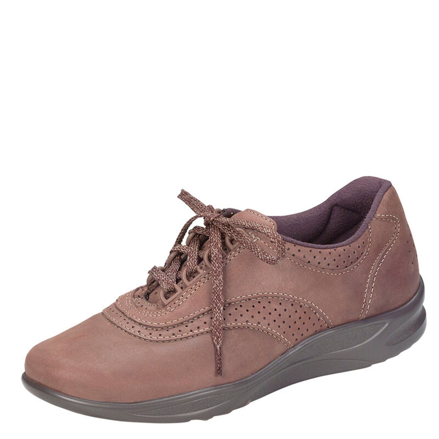 Peltz Shoes Women's SAS Walk Easy Walking Shoe CHOCOLATE WALK EASY CHO