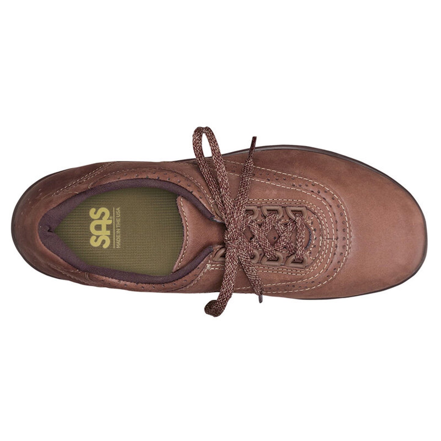Peltz Shoes Women's SAS Walk Easy Walking Shoe CHOCOLATE WALK EASY CHO