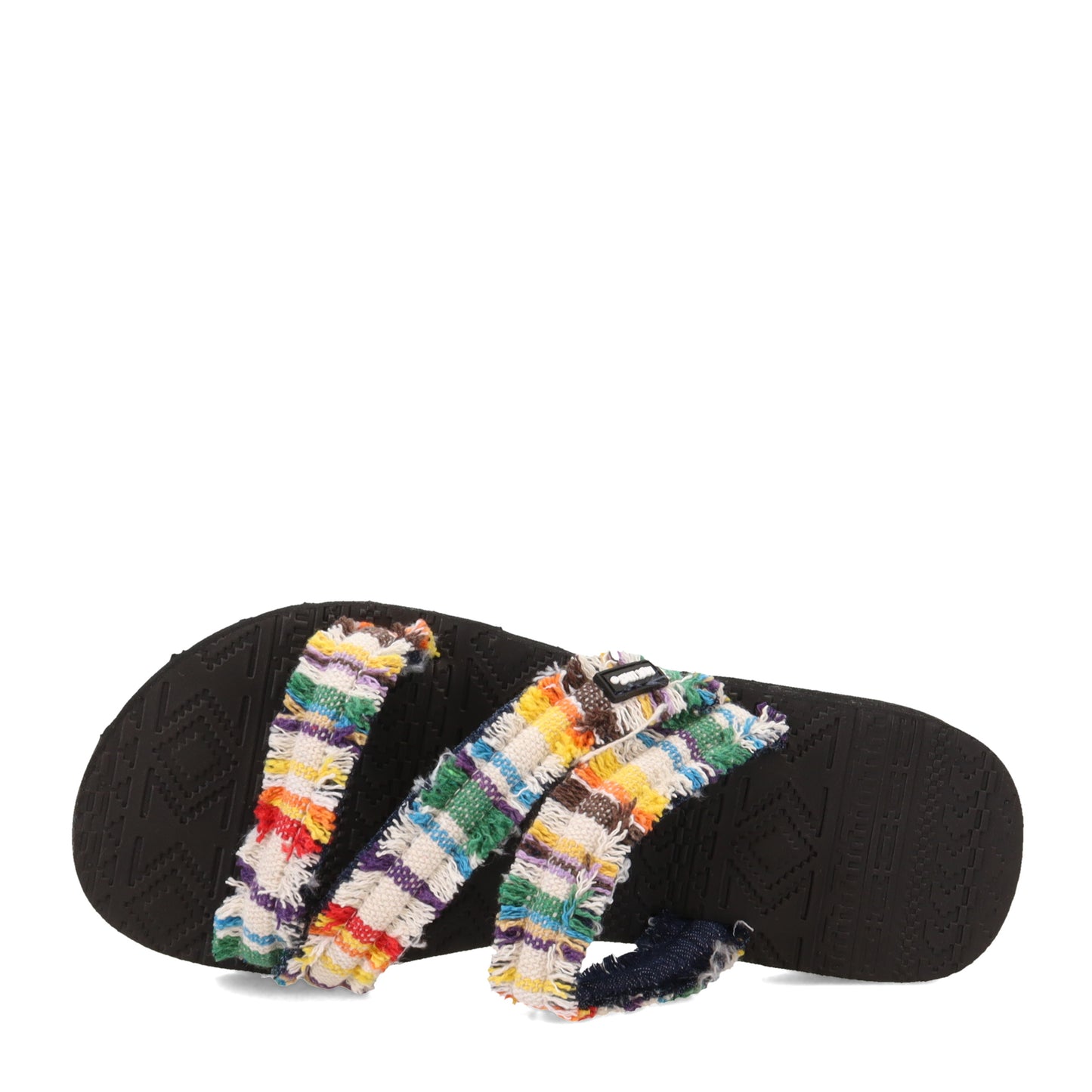 Peltz Shoes Women's MUK LUKS Wave Riptide Sandal OFF WHITE MULTI WAVERIPTIDE-OFF