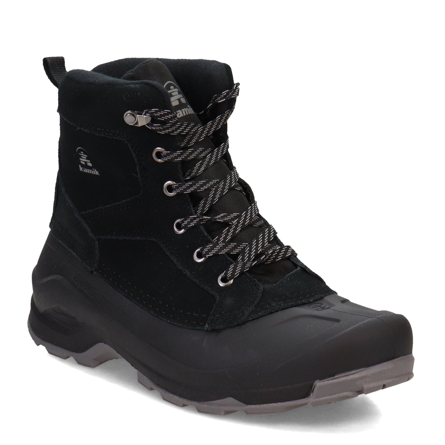 Peltz Shoes Men's Kamik Empire Lo Boot BLACK WK0026-BLK