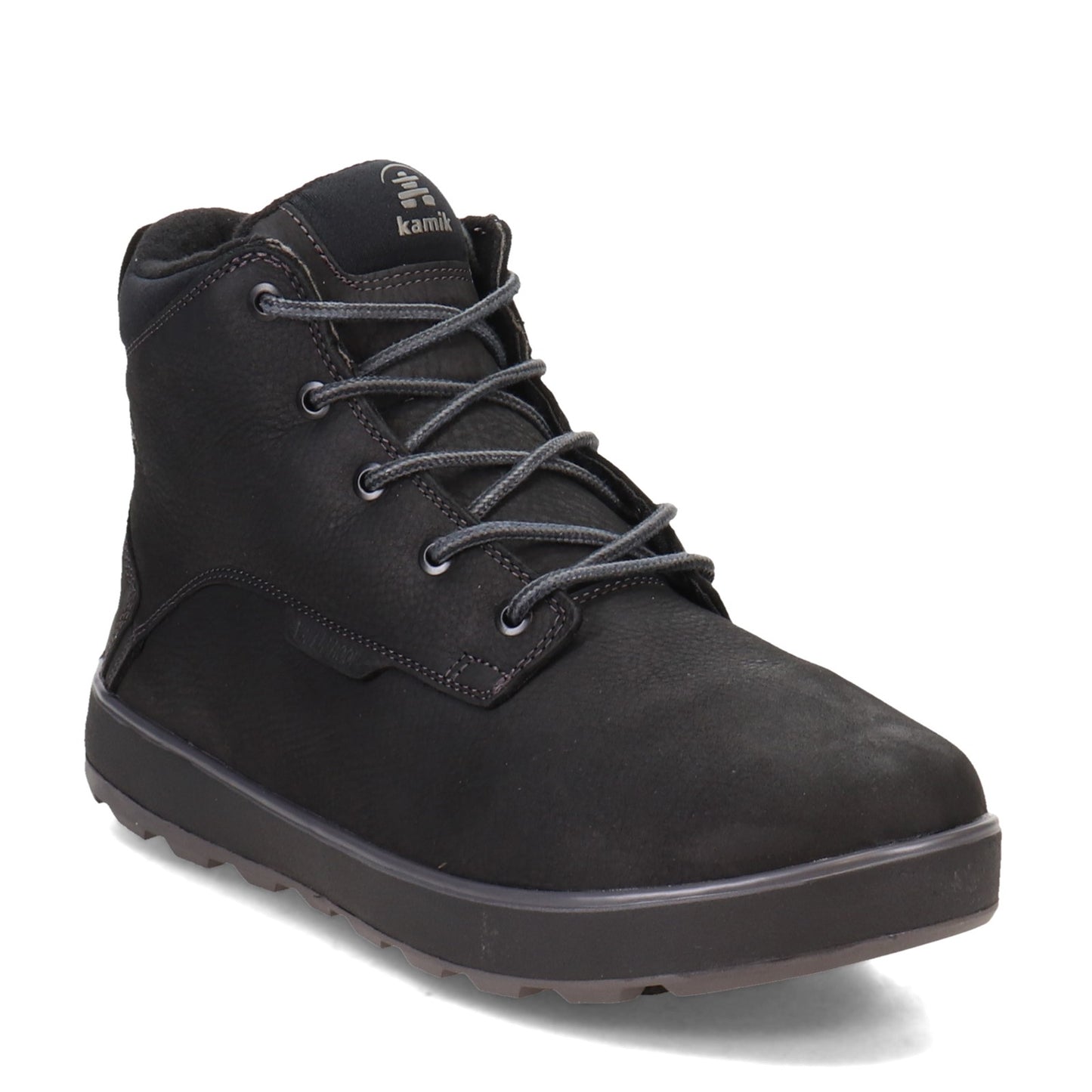 Peltz Shoes Men's Kamik Spencer Mid Boot BLACK WK0356-BLK