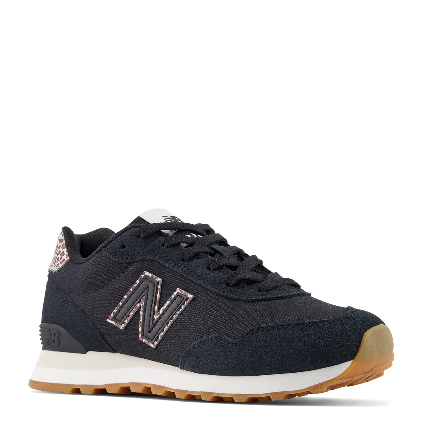 Peltz Shoes Women's New Balance 515 v3 Sneaker BLACK/MAHOGANY WL515SB3