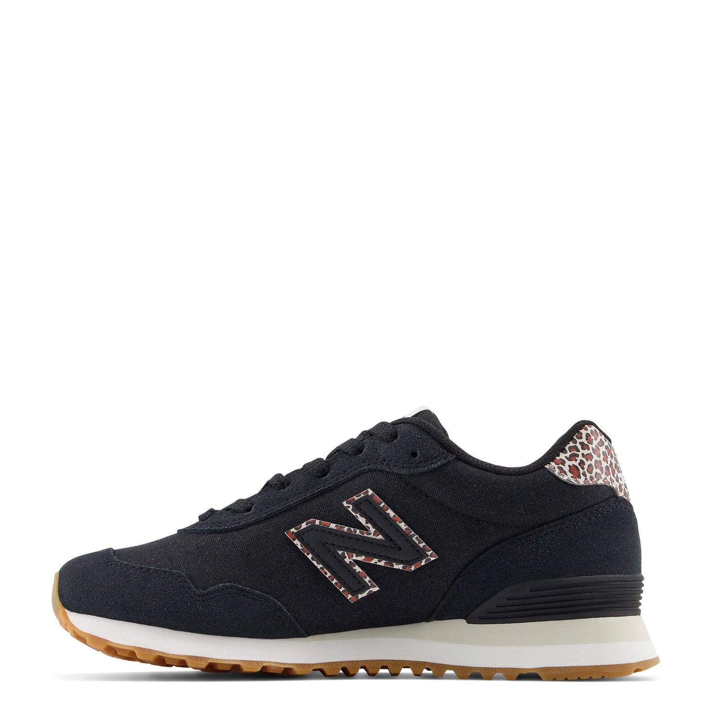 Peltz Shoes Women's New Balance 515 v3 Sneaker BLACK/MAHOGANY WL515SB3