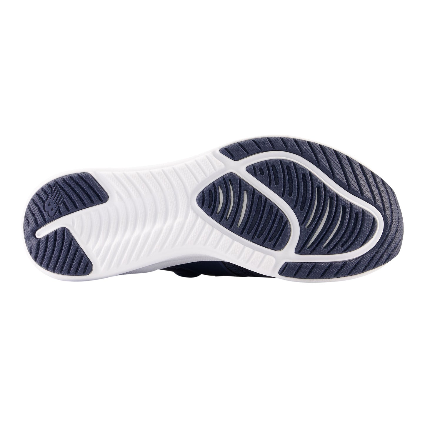 Peltz Shoes Women's New Balance Nergize Sport v1 Training Shoe NAVY SILVER WNRGSCN1
