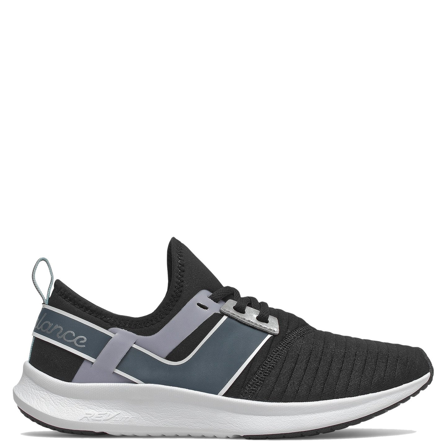 Peltz Shoes Women's New Balance Nergize Sport v1 Training Shoe BLACK GRAY WNRGSNB1