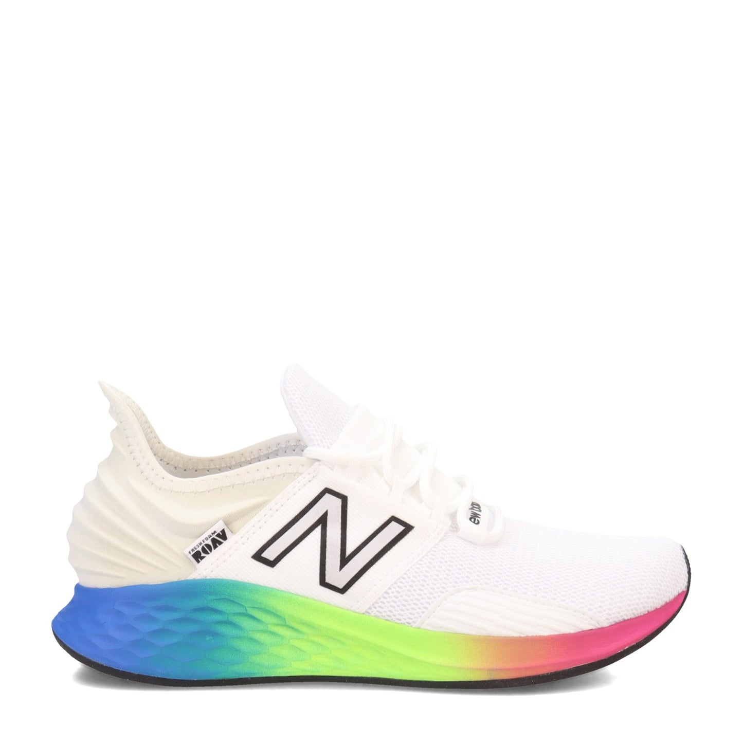 Peltz Shoes Women's New Balance Fresh Foam Roav Running Shoe White WROAVJE