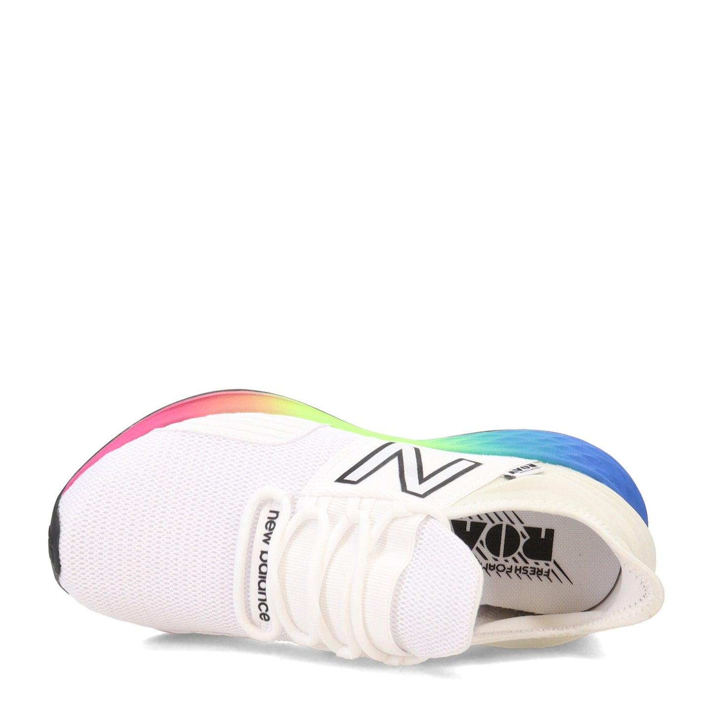 Peltz Shoes Women's New Balance Fresh Foam Roav Running Shoe White WROAVJE