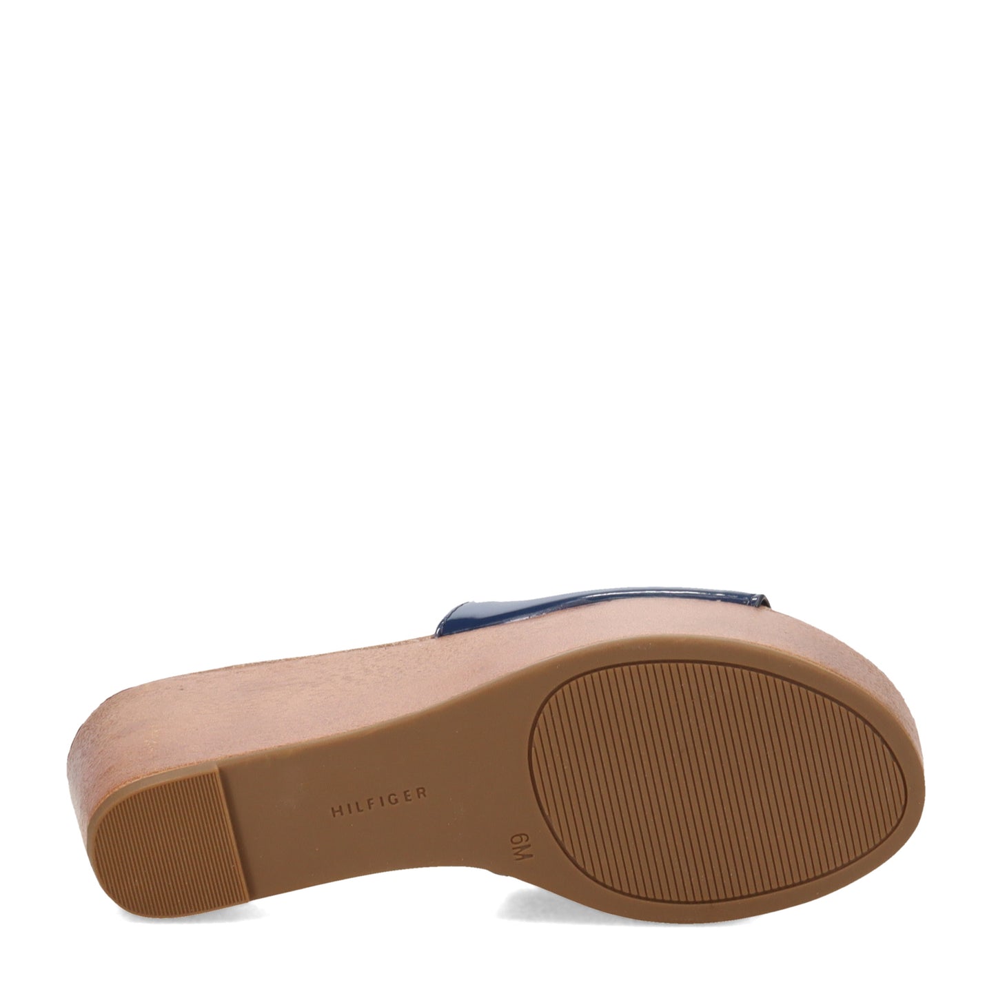 Peltz Shoes Women's Tommy Hilfiger Wrynn Sandal DARK BLUE WRYNN-DBL01