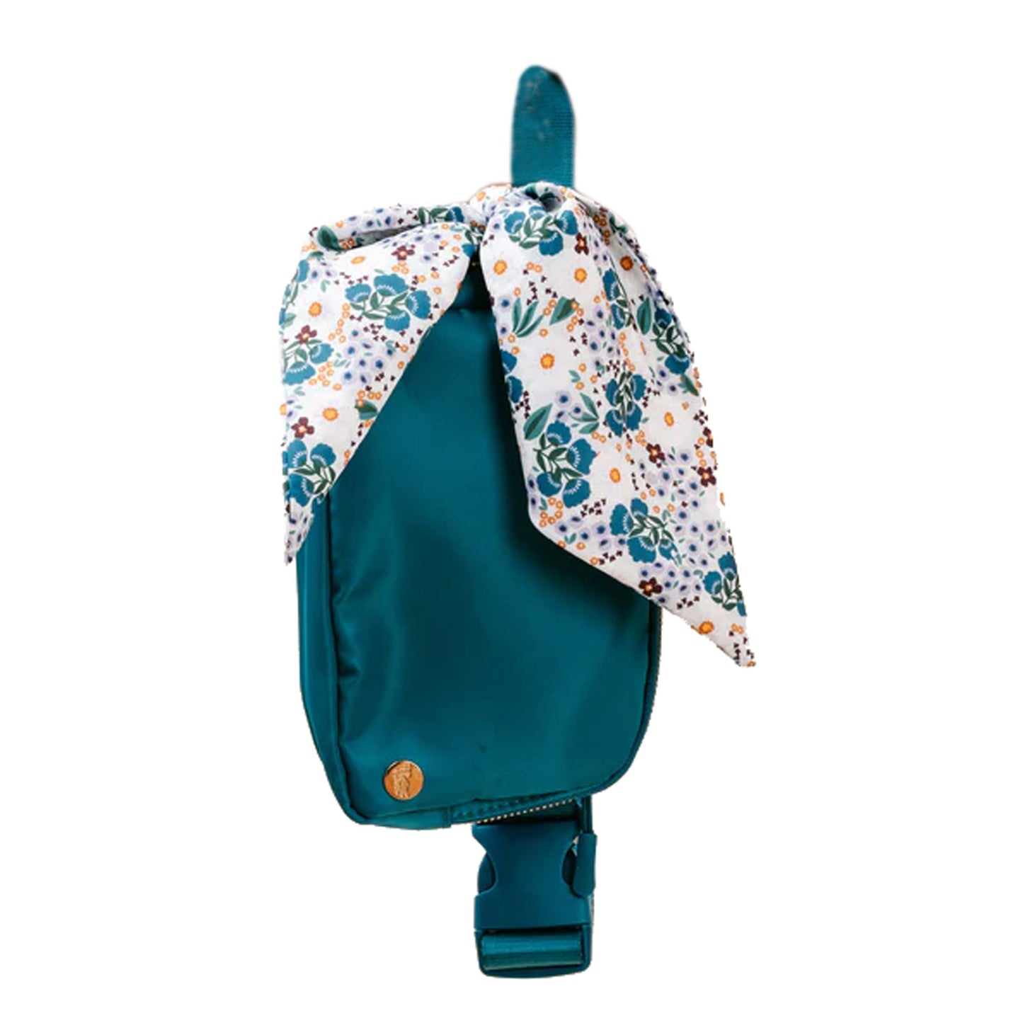 Peltz Shoes Women's The Darling Effect All You Need Belt Bag with Hair Scarf Brilliant Teal WSDE-BLTBAG-BT
