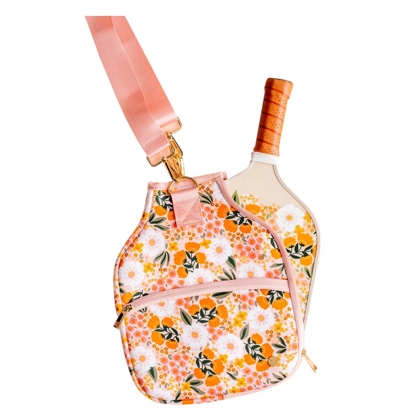 Peltz Shoes Women's The Darling Effect Pickleball Paddle Case Sweet Meadow WSDE-PCKLECASE-SM