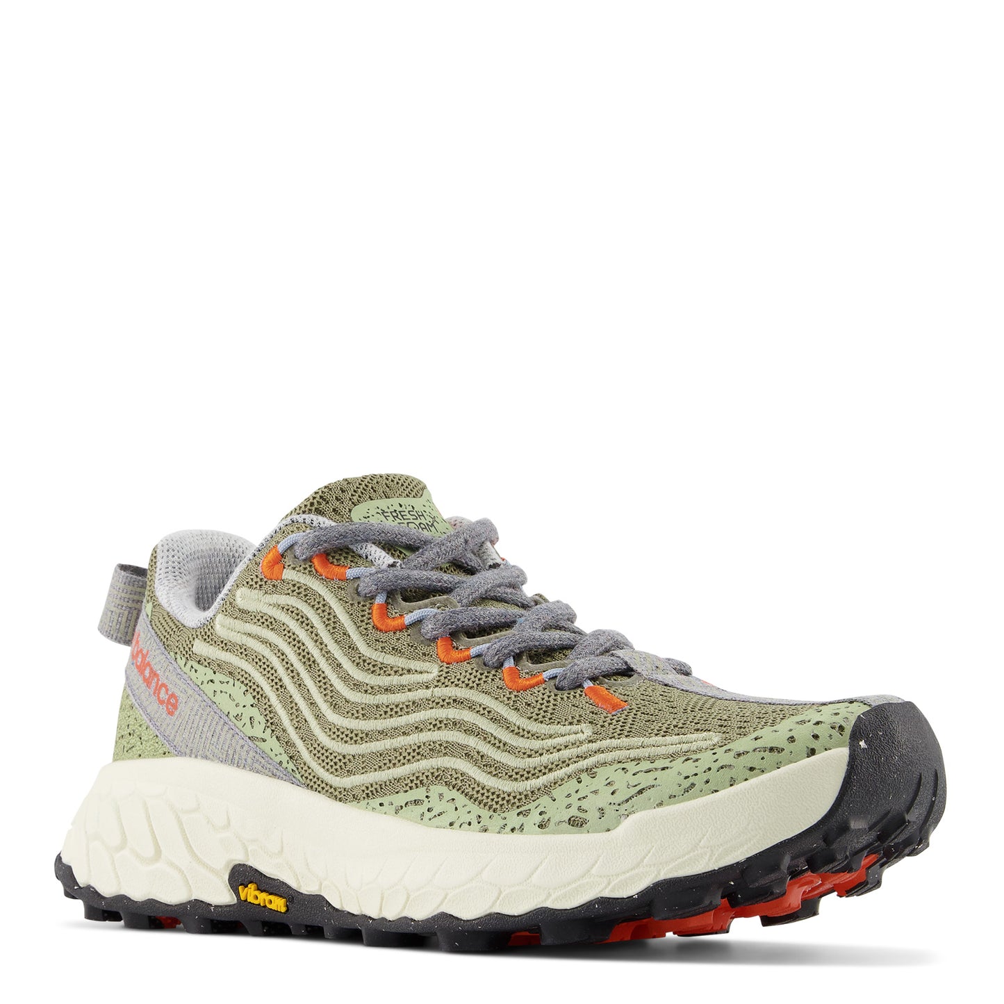 Peltz Shoes Women's New Balance Fresh Foam X Hierro v7 Trail Running Shoe GREEN MOSS WTHIER7U