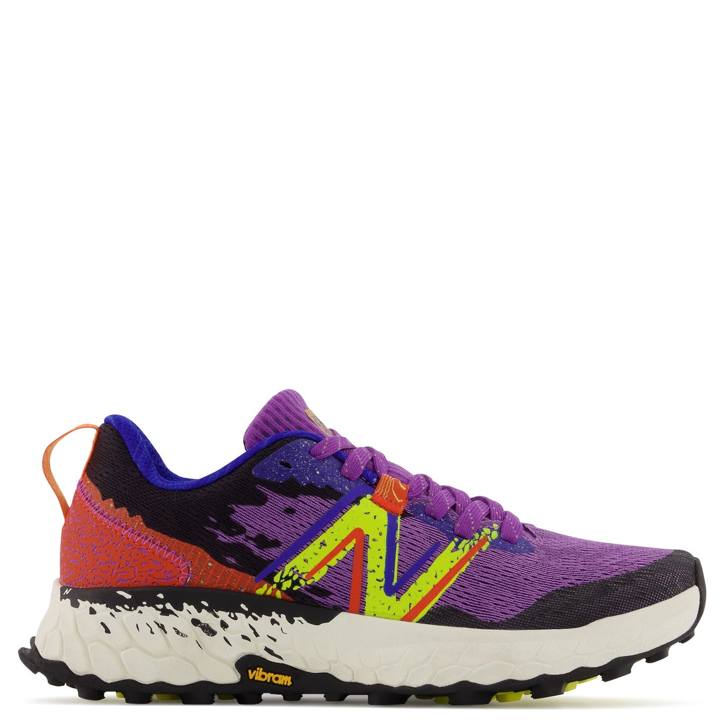 Peltz Shoes Women's New Balance Fresh Foam X Hierro v7 Trail Running Shoe PURPLE WTHIERM7