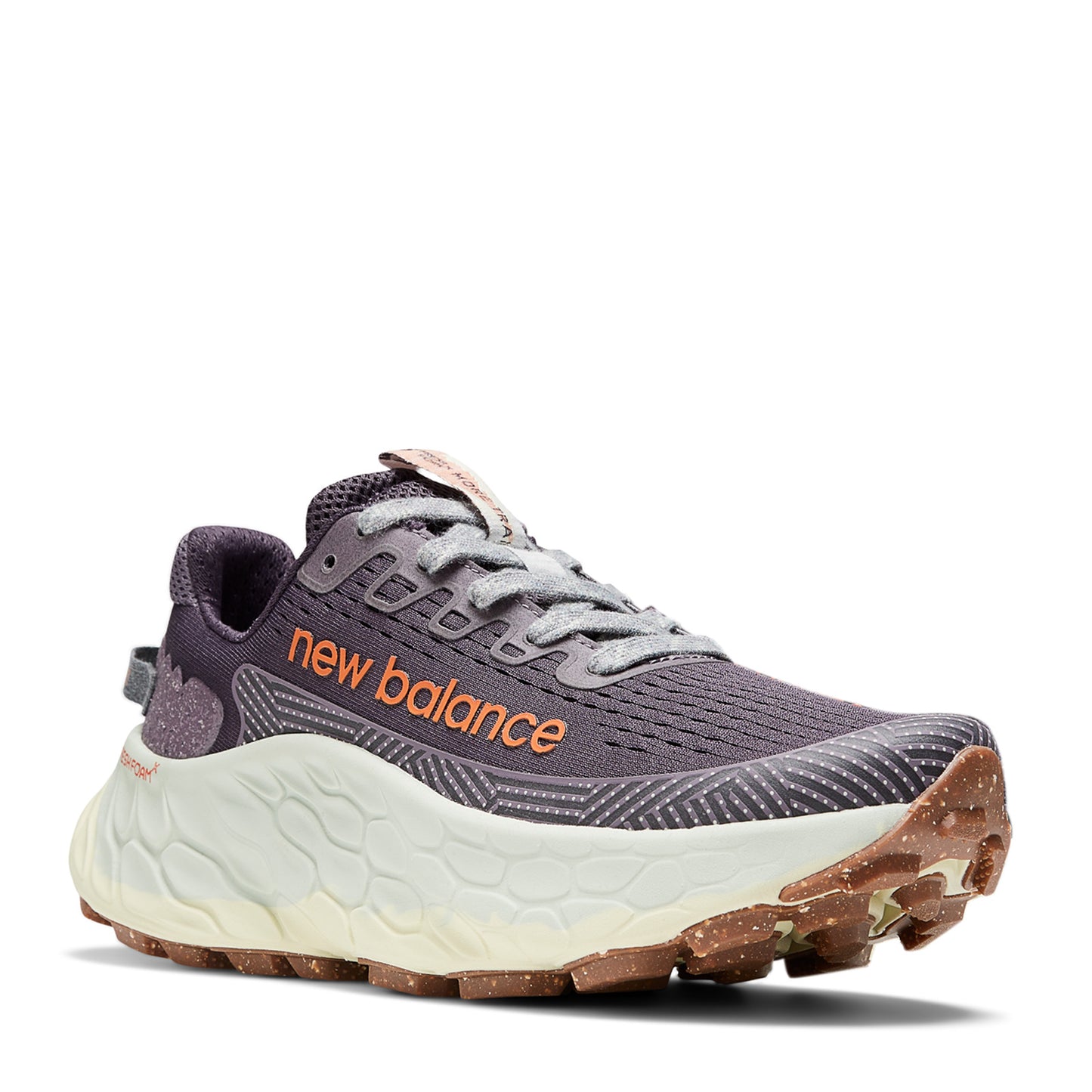 Peltz Shoes Women’s New Balance Fresh Foam X More Trail v3 Sneaker PURPLE TAN MULTI WTMORCP3