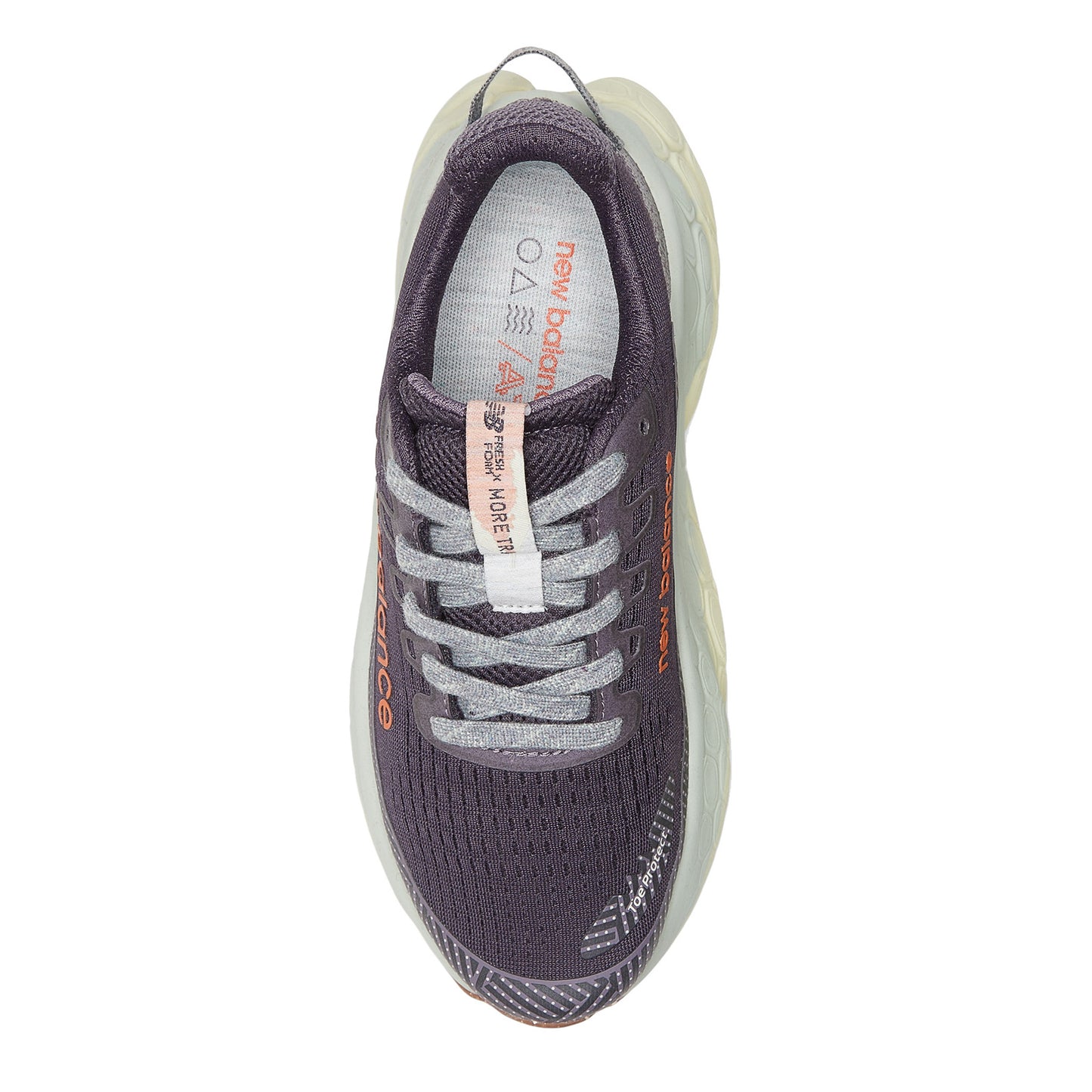 Peltz Shoes Women’s New Balance Fresh Foam X More Trail v3 Sneaker PURPLE TAN MULTI WTMORCP3