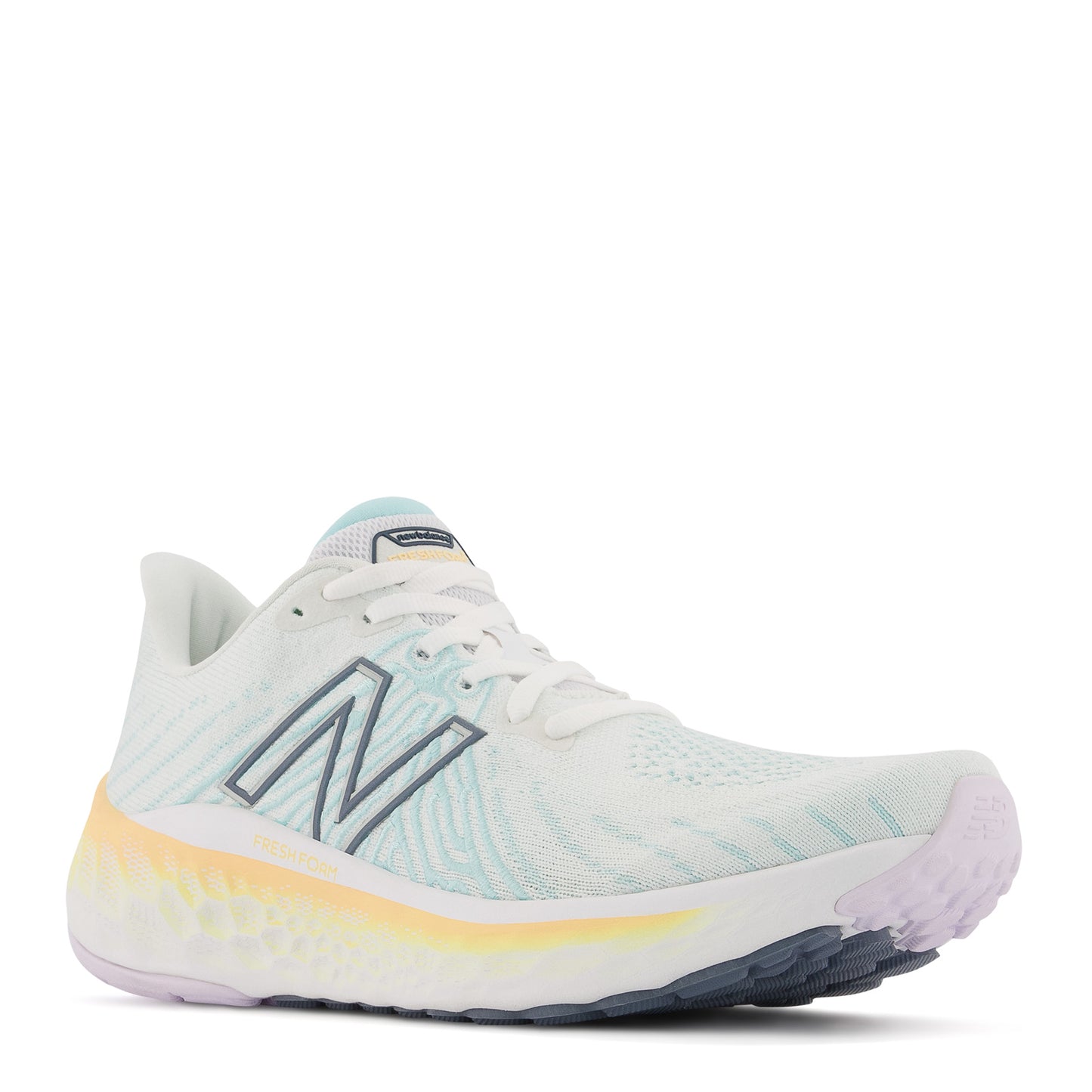 Peltz Shoes Women's New Balance Fresh Foam X Vongo v5 Running Shoe WHITE / PASTEL WVNGOWM5