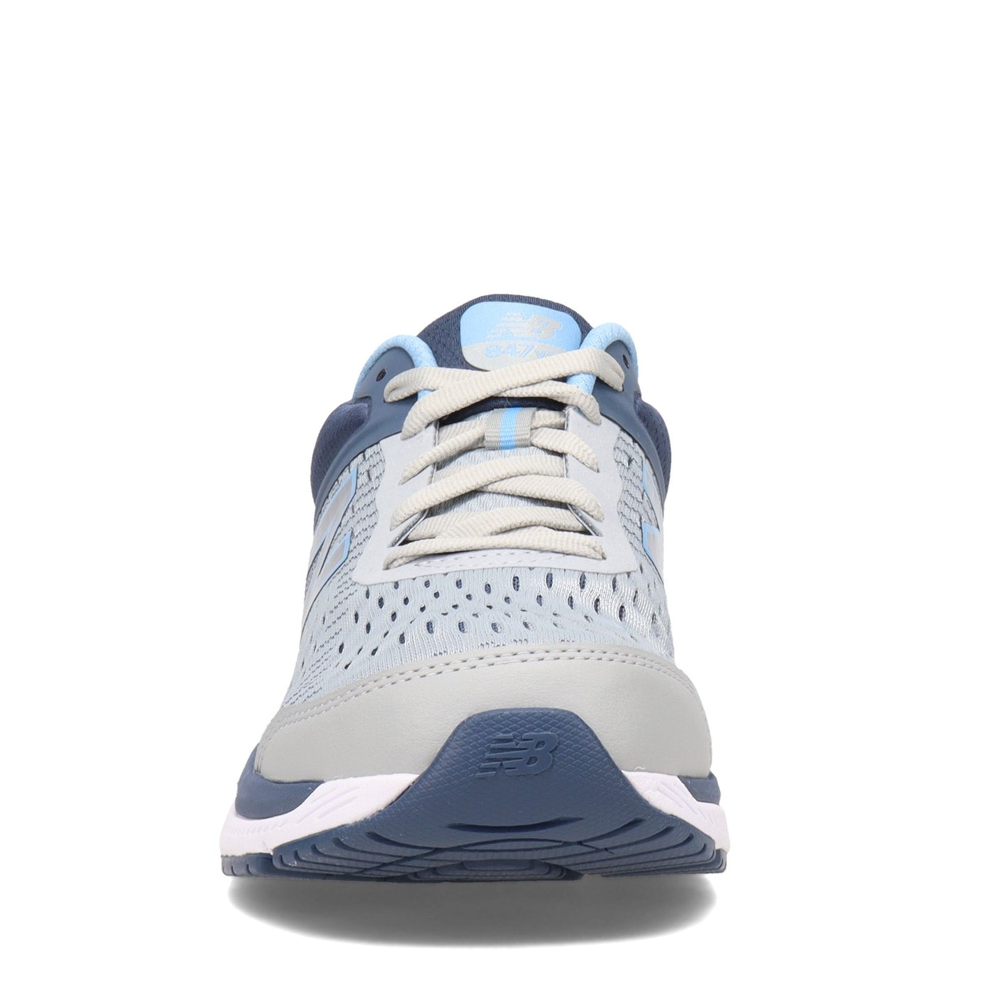 Peltz Shoes Women's New Balance 847v4 Walking Shoe ALUMINIUM WW847LG4
