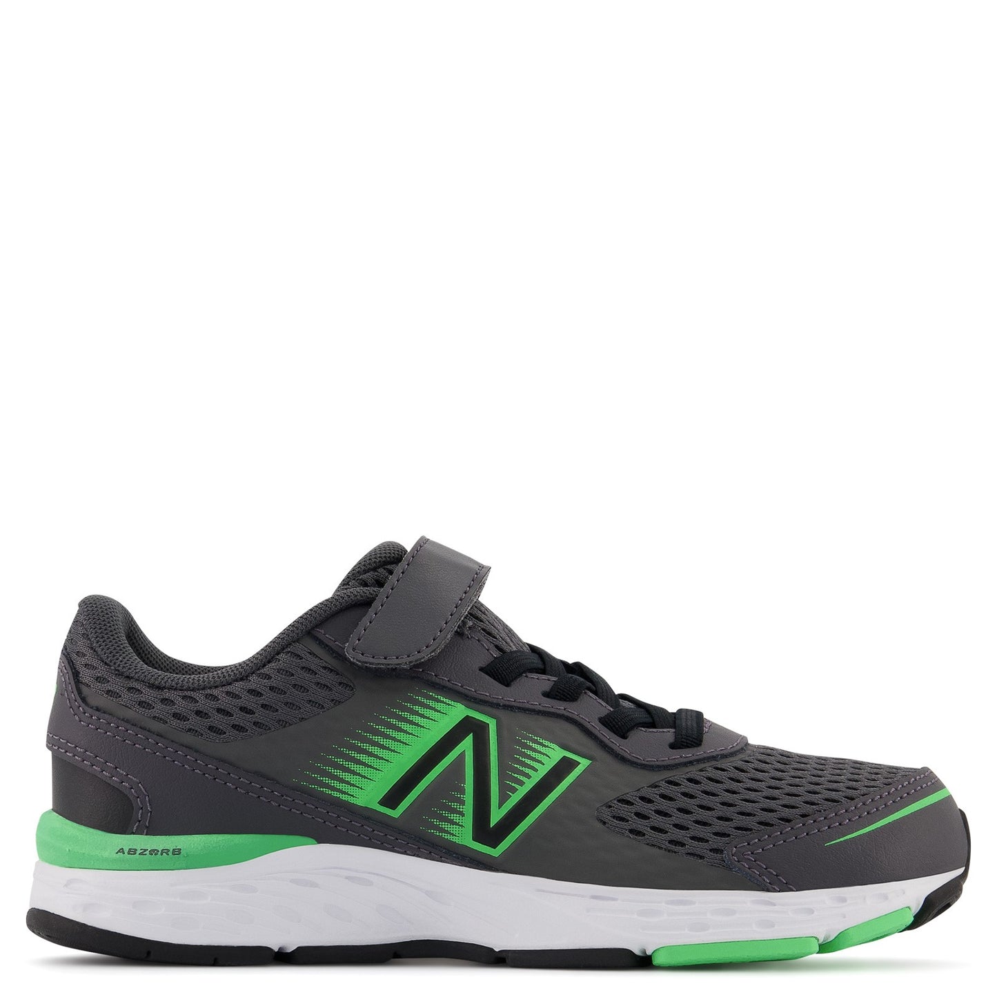 Peltz Shoes Boy's New Balance 680v6 Sneaker - Little Kid MAGNET YA680VB6