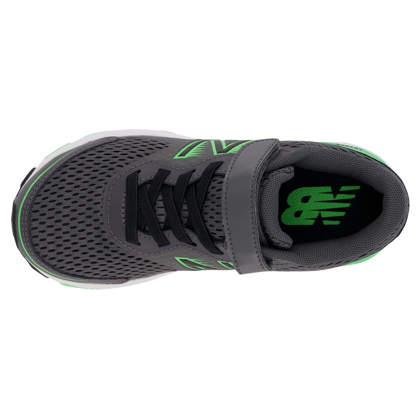 Peltz Shoes Boy's New Balance 680v6 Sneaker - Little Kid MAGNET YA680VB6