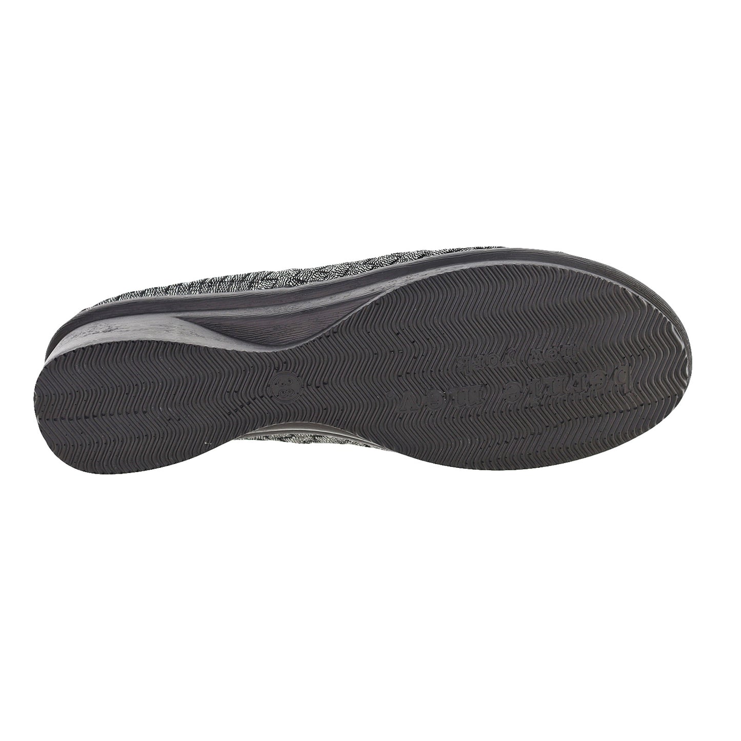 Peltz Shoes Women's Bernie Mev Yael Fly Slip-On BLACK SHIMMER YAEL FLY BSHIM