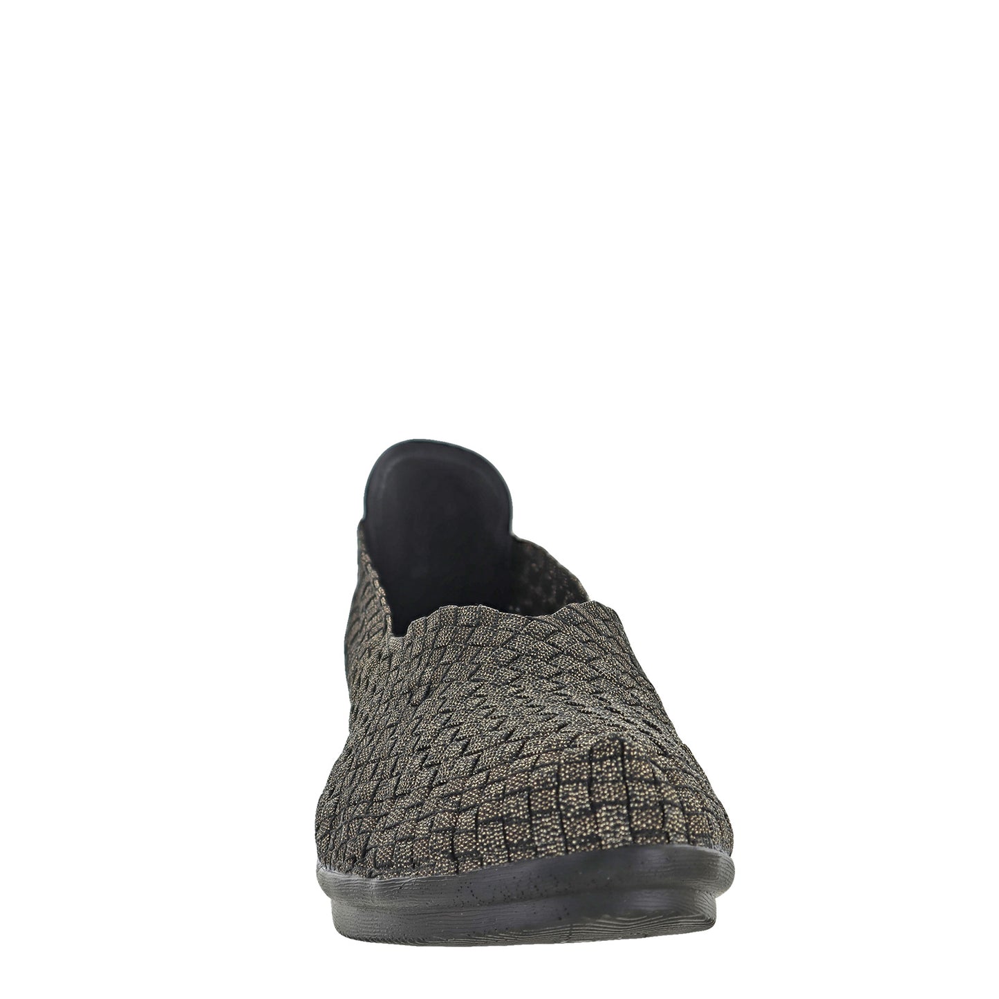 Peltz Shoes Women's Bernie Mev Yael Fly Slip-On GOLD BLACK SHIMMER YAEL FLY GD BKS