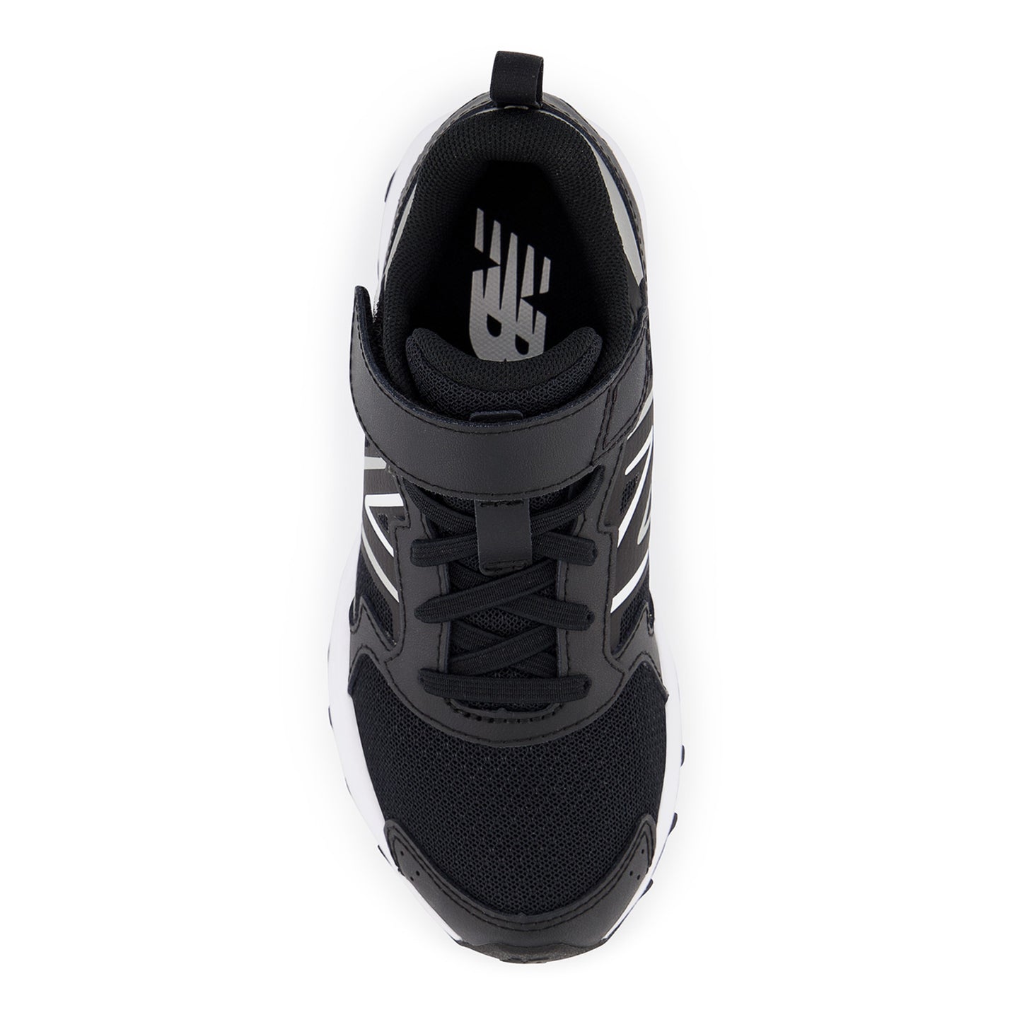 Peltz Shoes Boy's New Balance Fresh Foam 650 - Trail Running Shoe- Little Kid & Big Kid Black Silver YT650BK1