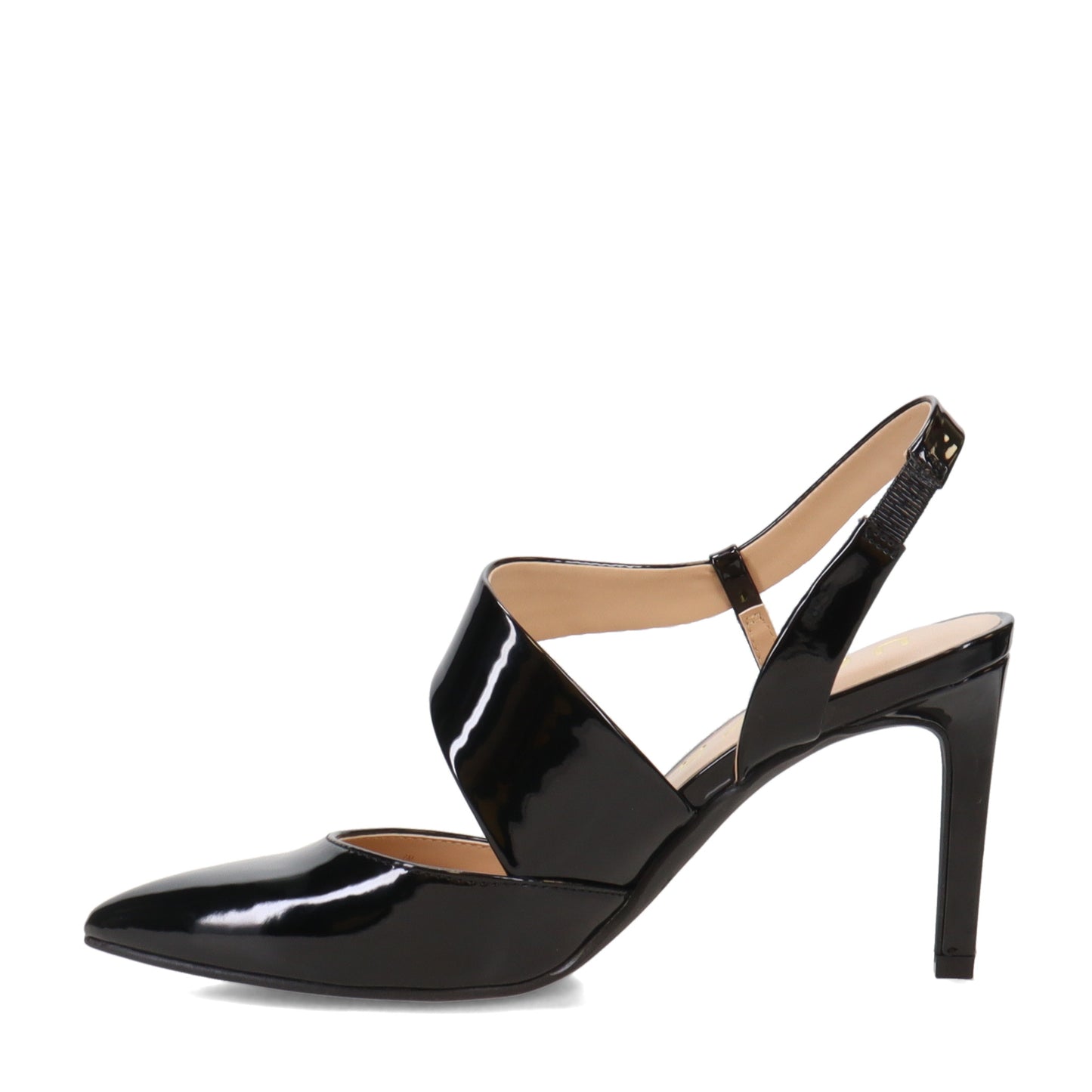 Peltz Shoes Women's Unisa Yvonna Pump BLACK PATENT YVONNA-001