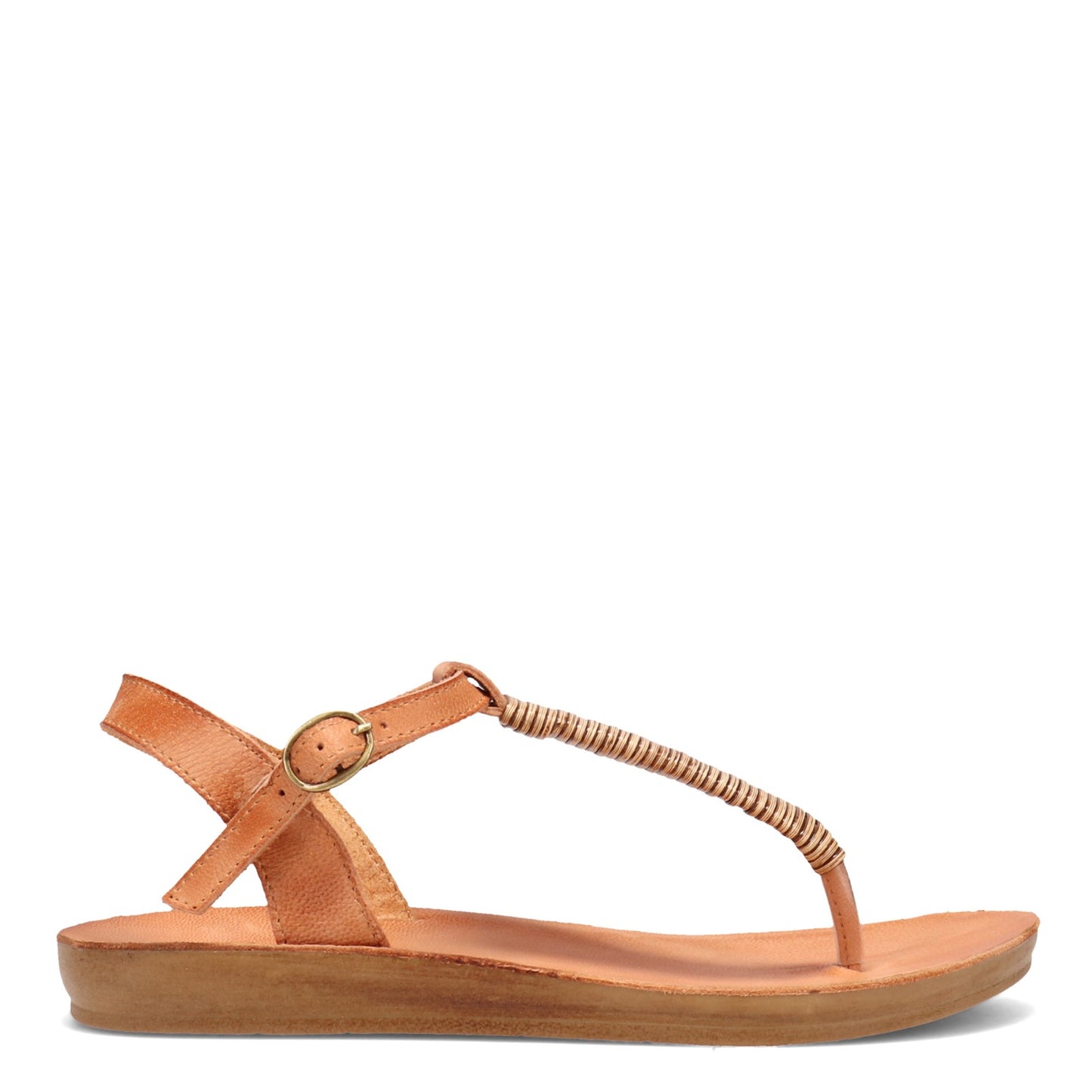 Peltz Shoes Women's Antelope Yana Sandal TAUPE YANA-TAUPE